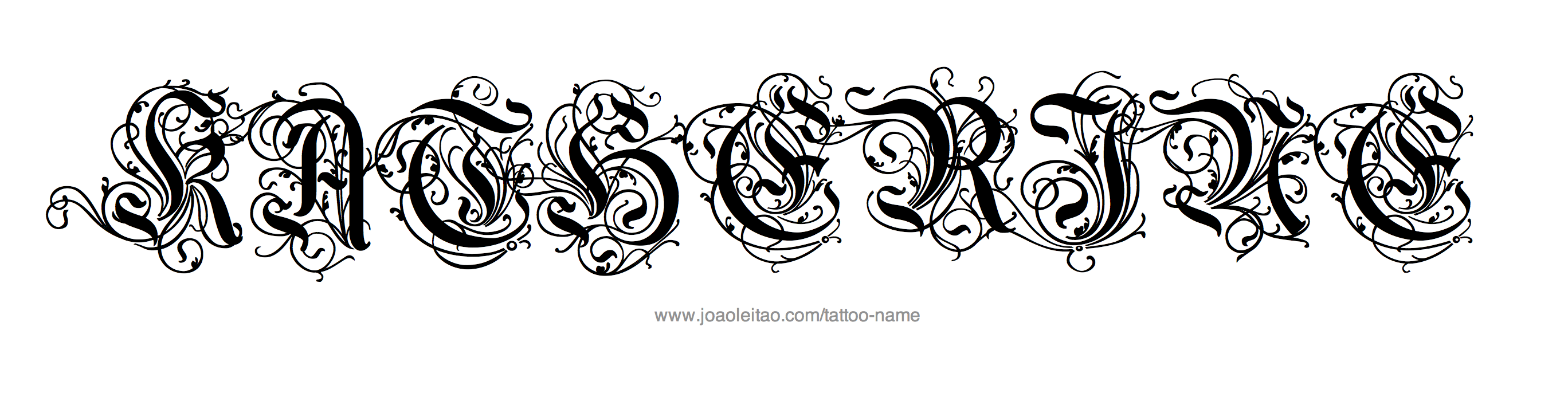 Tattoo Design Name Katherine 