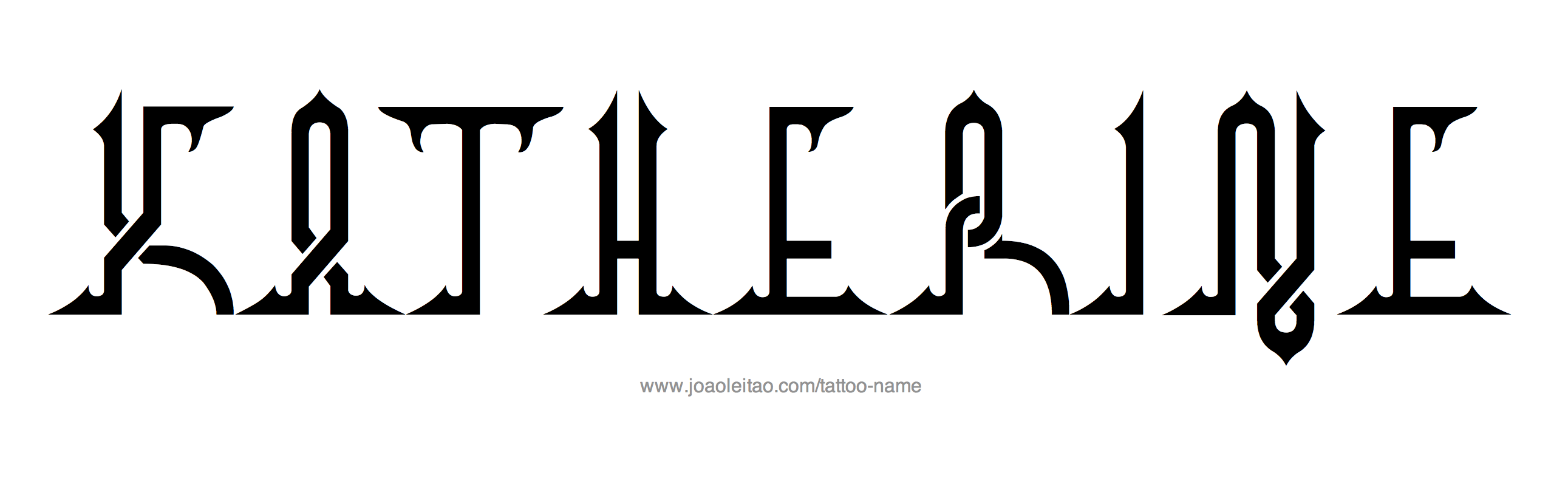 Katherine Name Tattoo Designs