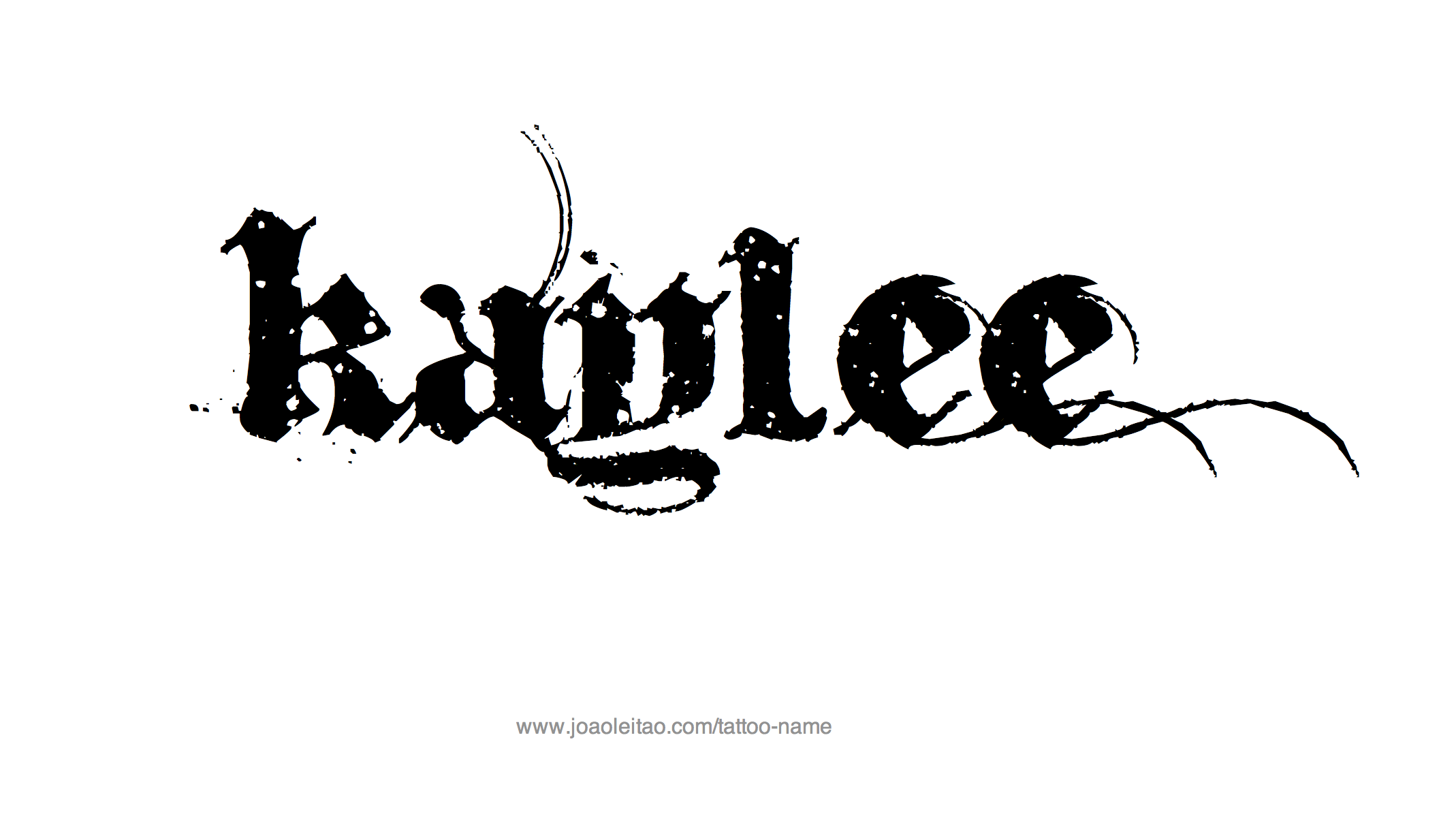 Tattoo Design Name Kaylee 