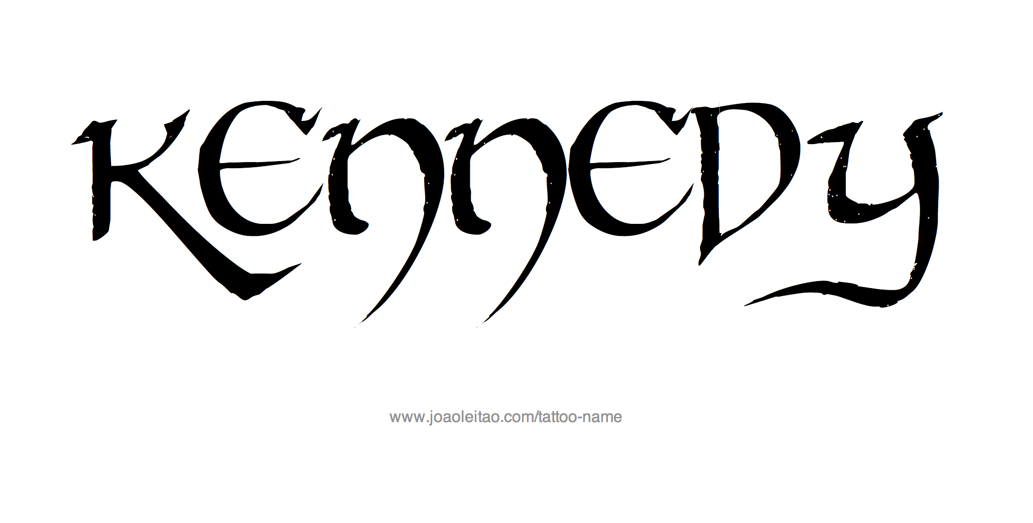 Tattoo Design Name Kennedy 