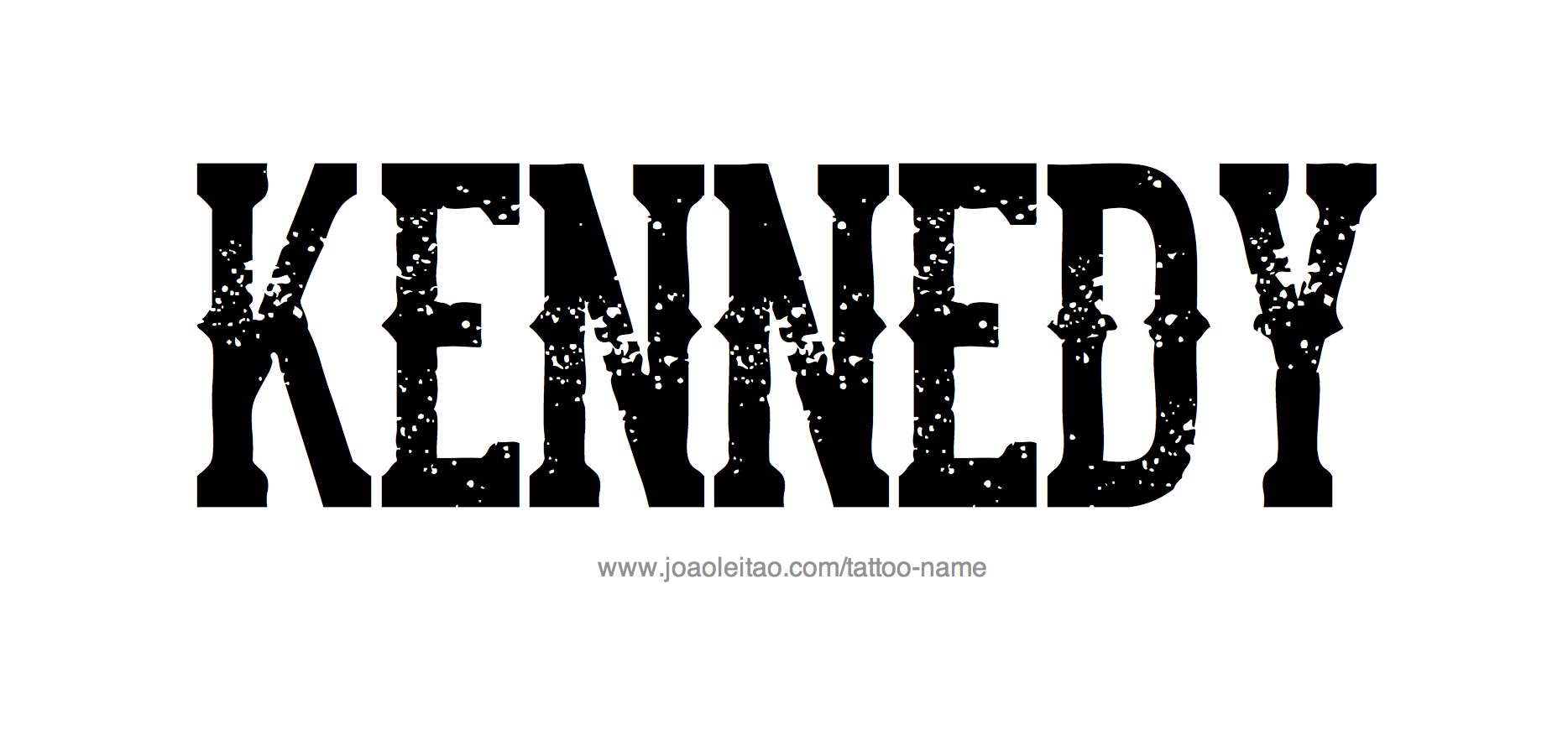 Tattoo Design Name Kennedy 
