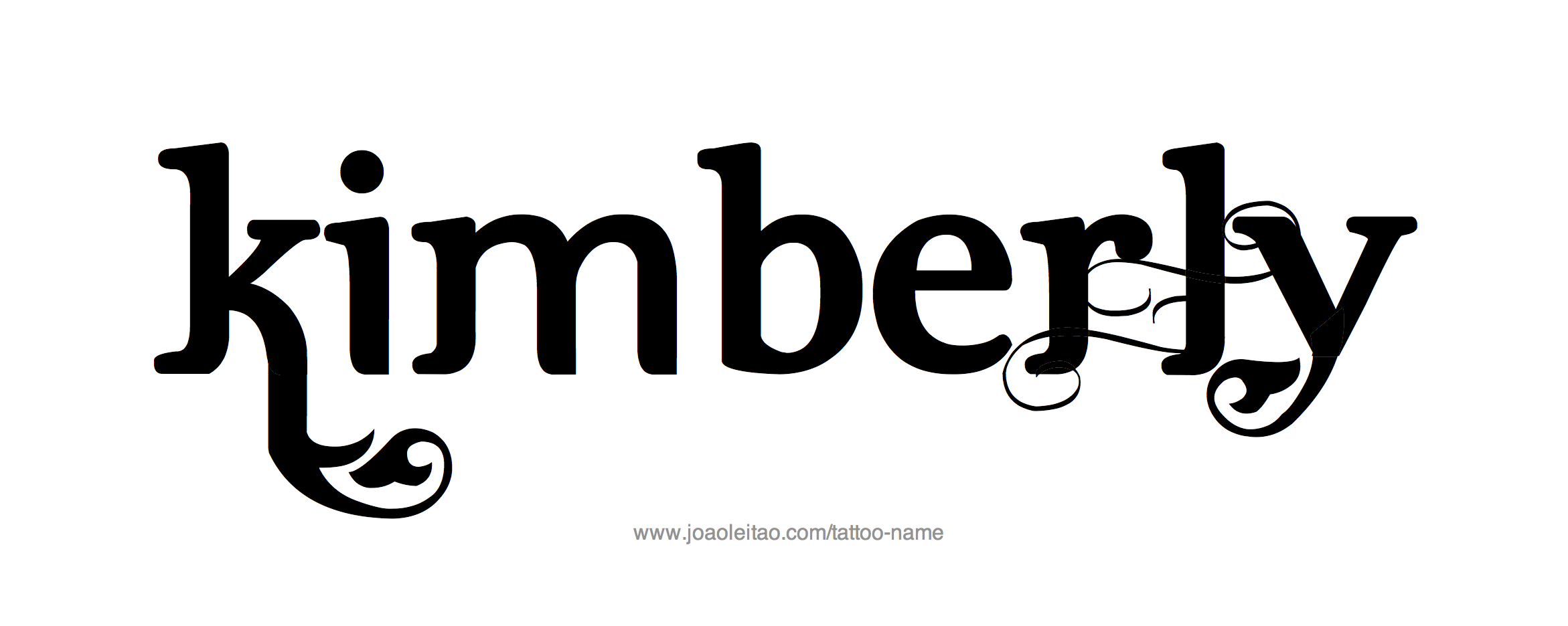 Tattoo Design Name Kimberly 