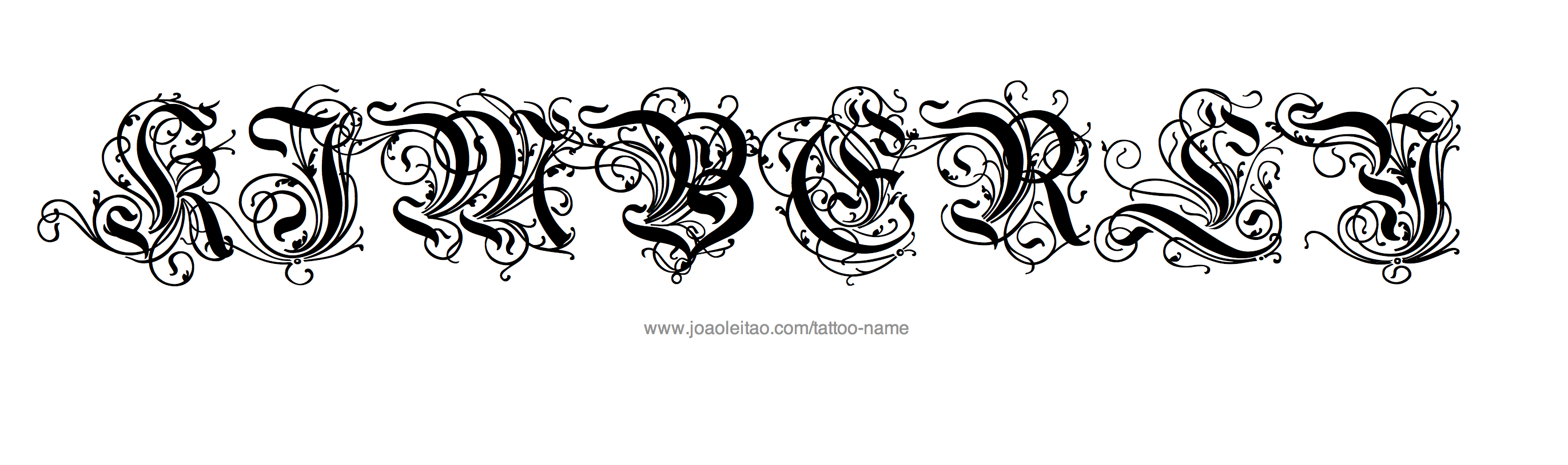 Tattoo Design Name Kimberly 