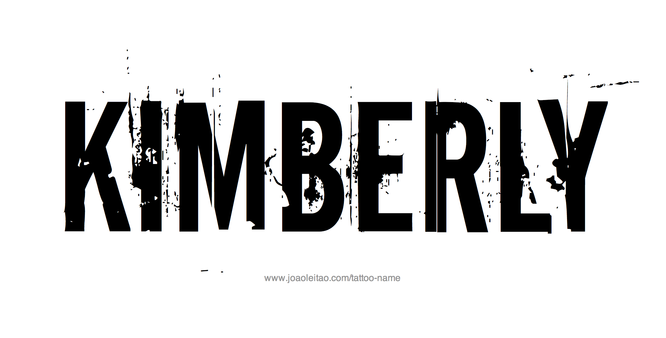 Tattoo Design Name Kimberly 