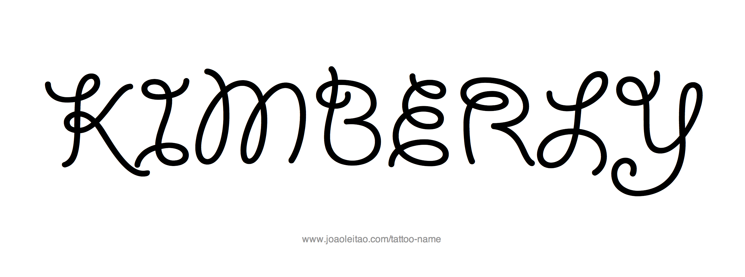 Tattoo Design Name Kimberly 