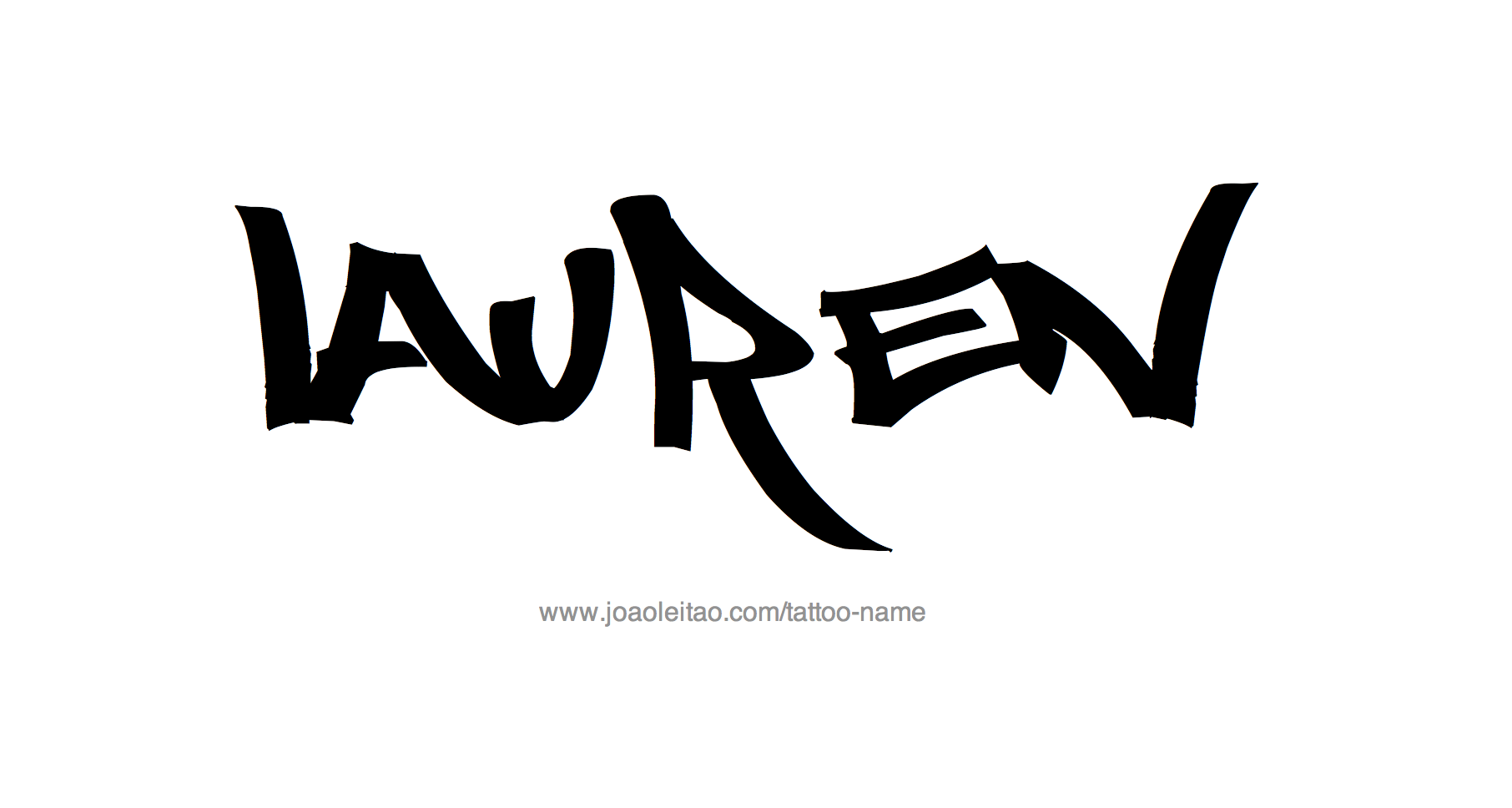 Tattoo Design Name Lauren 