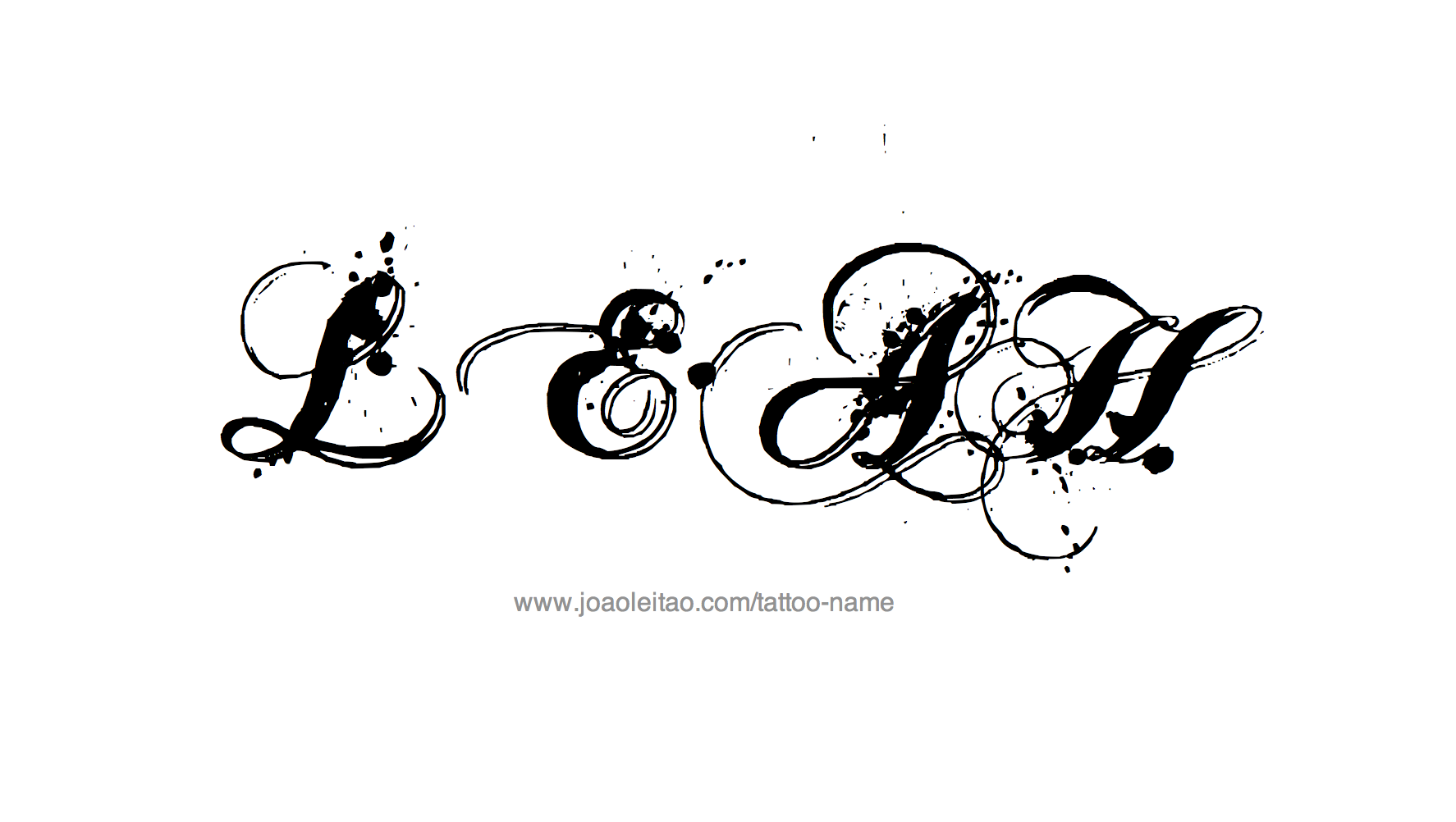 Tattoo Design Name Leah 