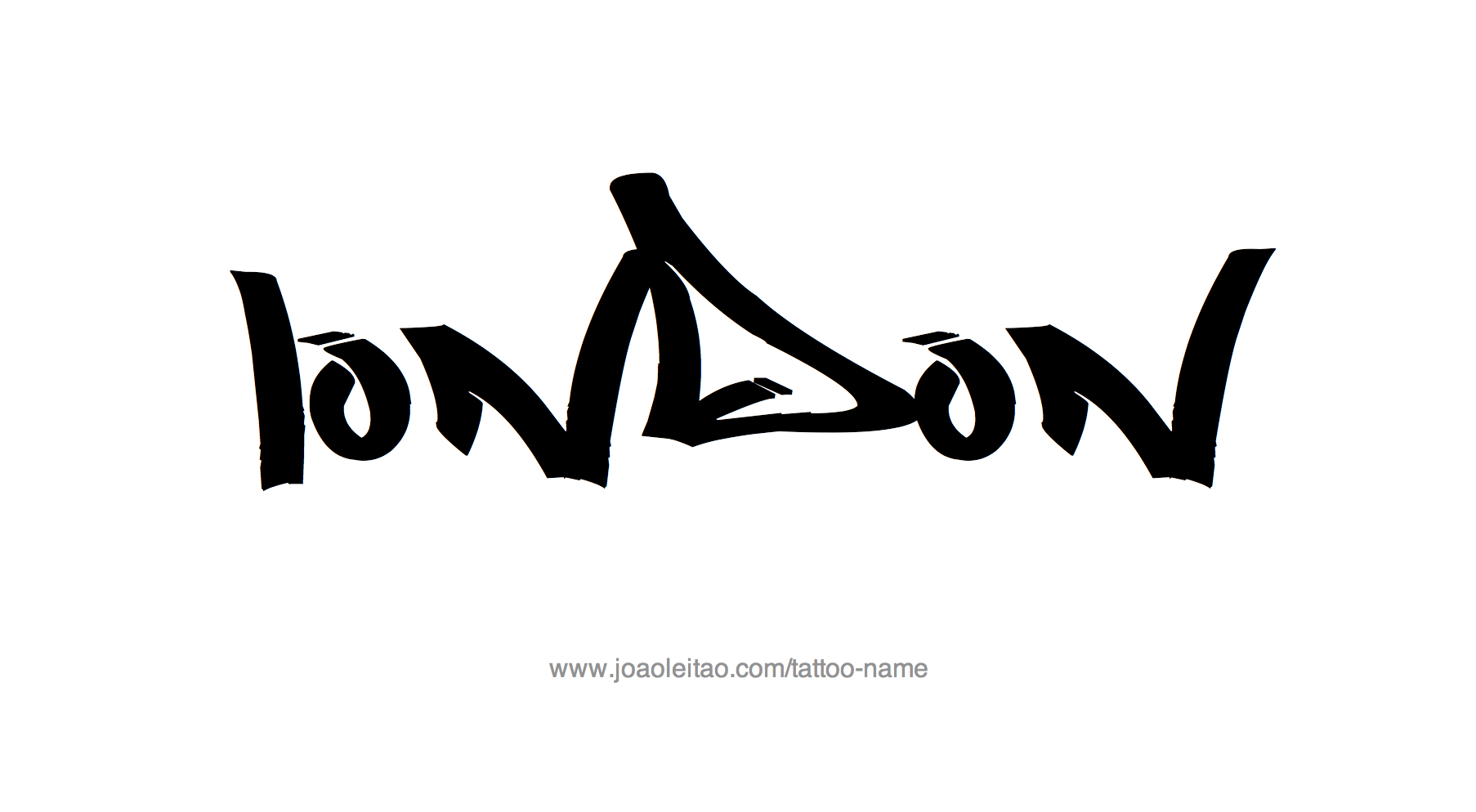 Tattoo Design Name London 