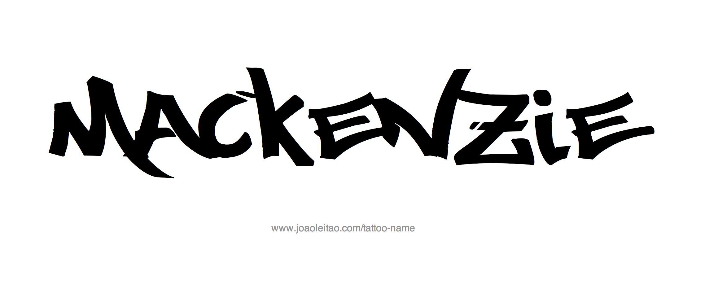 Tattoo Design Name Mackenzie 