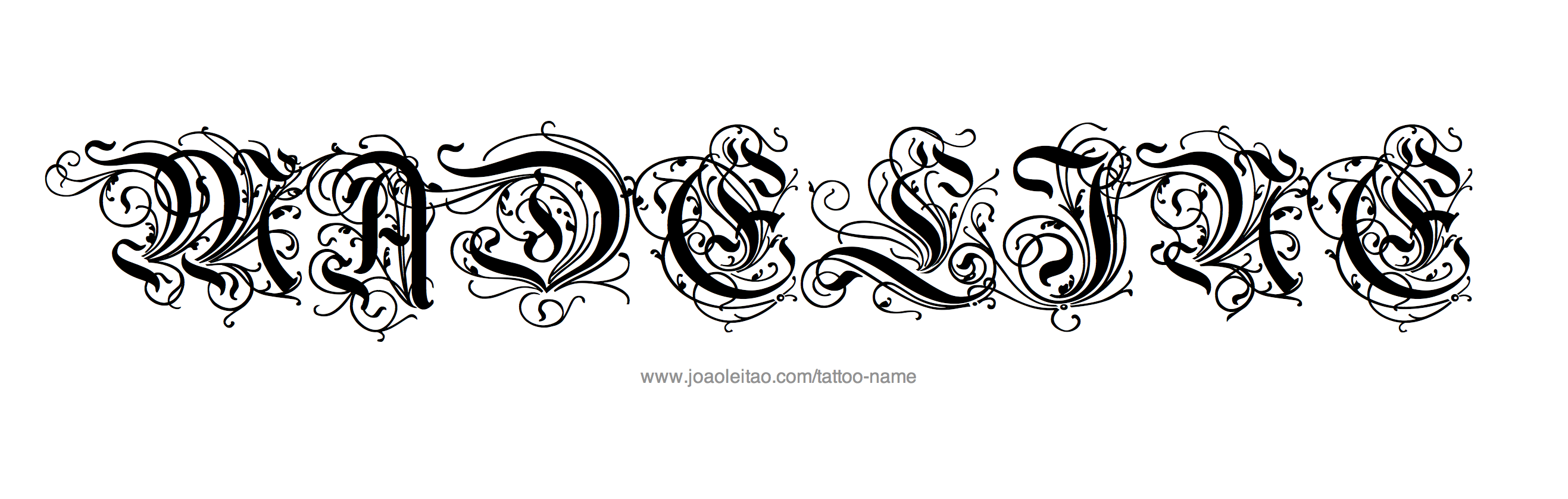 Tattoo Design Name Madeline 