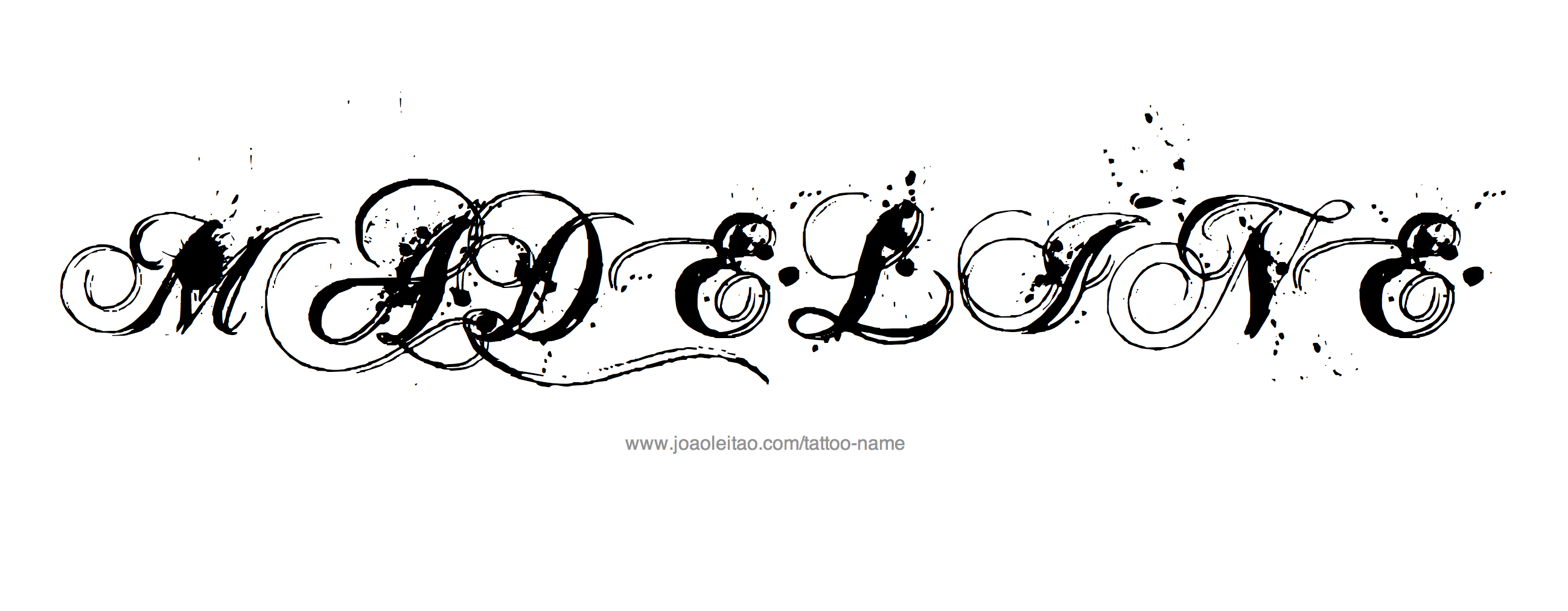 Tattoo Design Name Madeline 