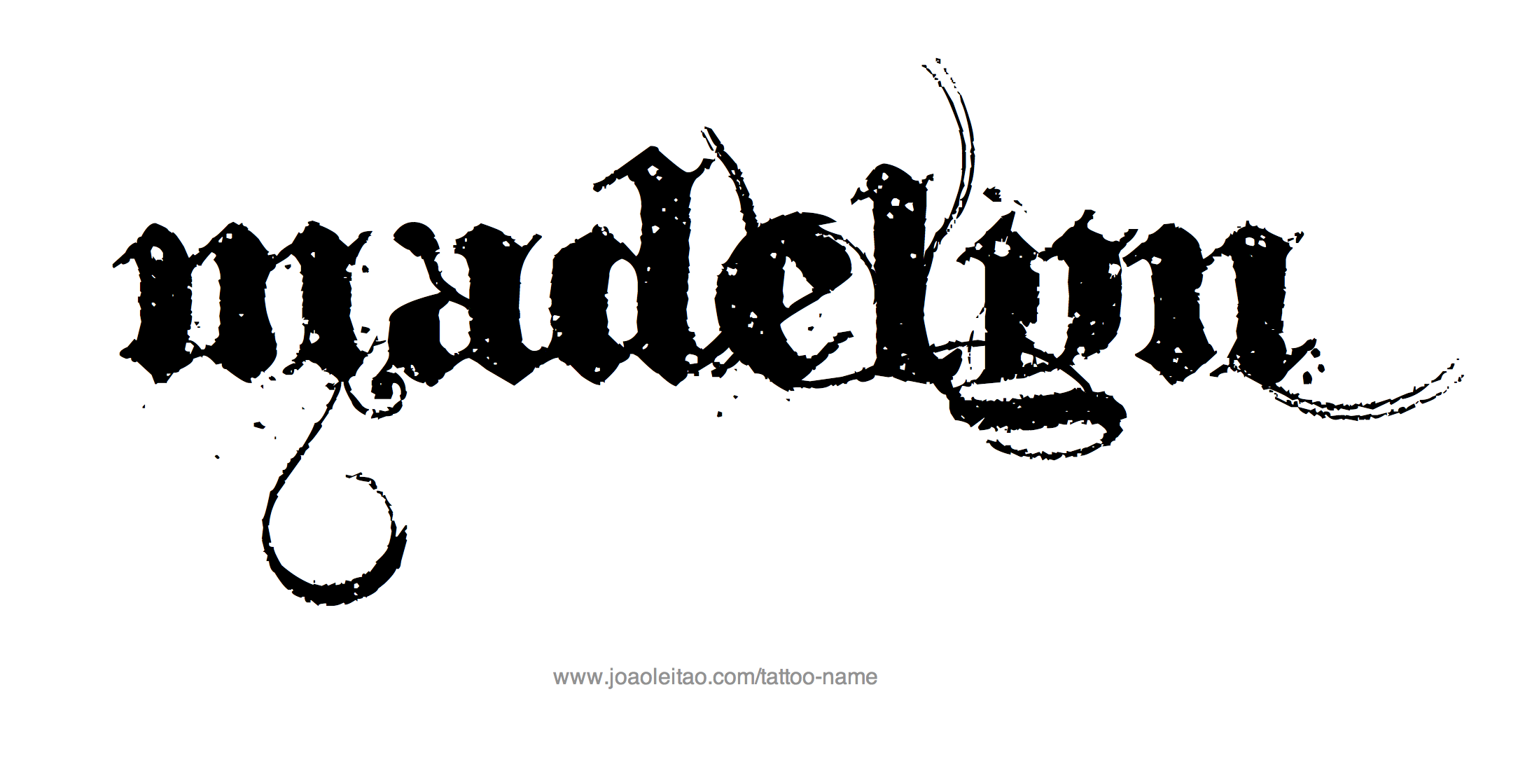 Tattoo Design Name Madelyn 