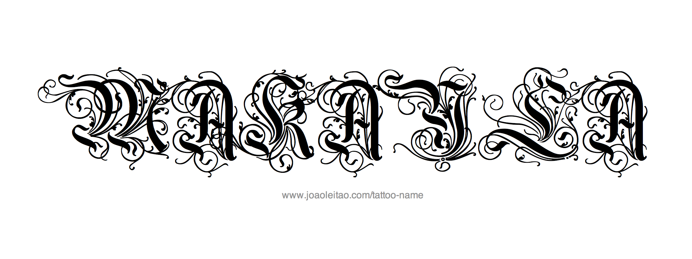 Tattoo Design Name Makayla 