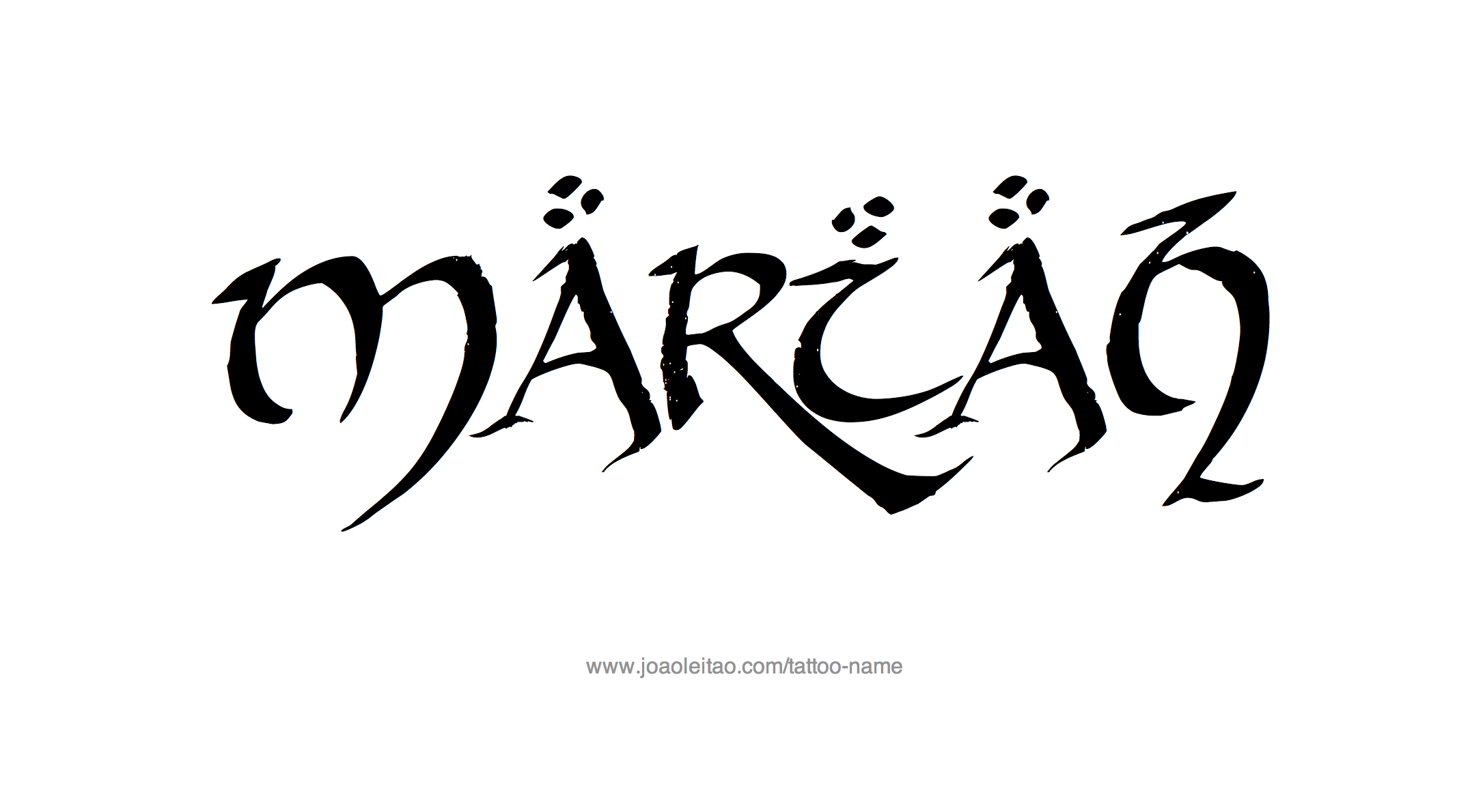 Tattoo Design Name Mariah 