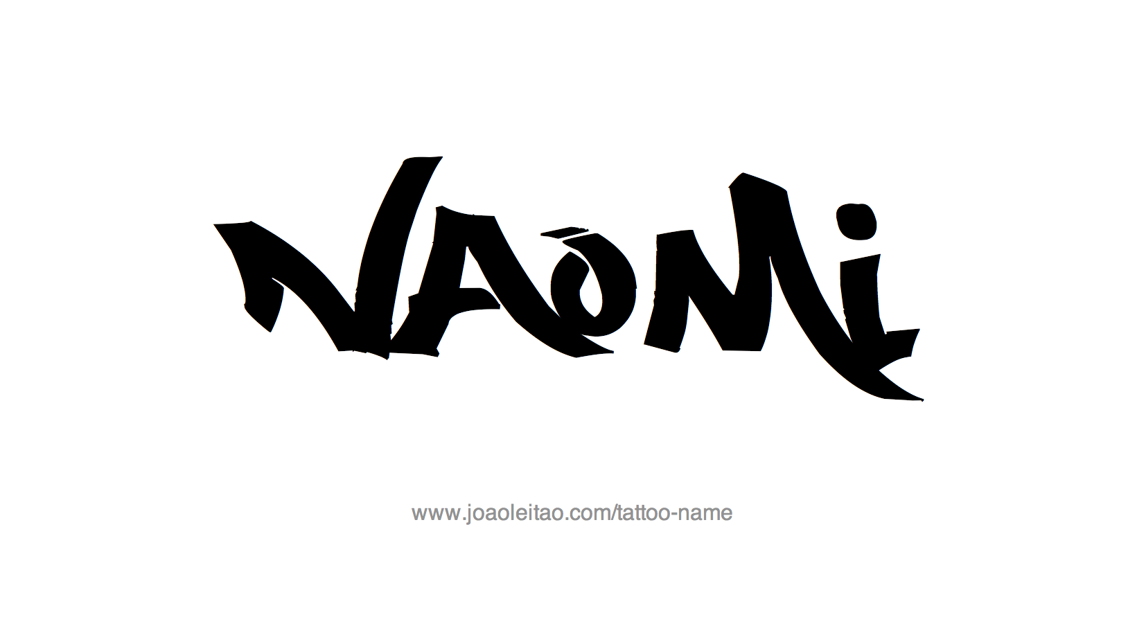 Tattoo Design Name Naomi 