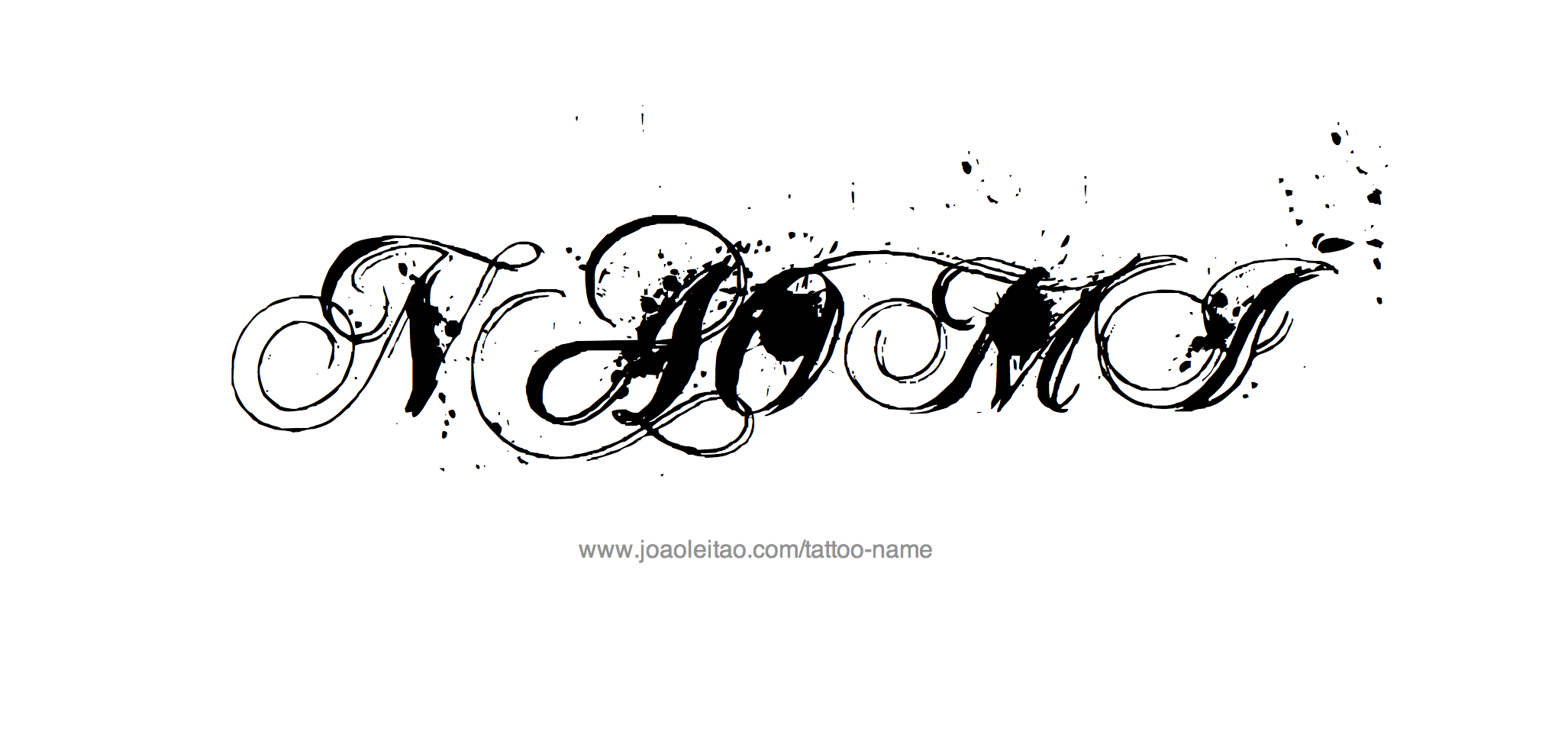 Tattoo Design Name Naomi 