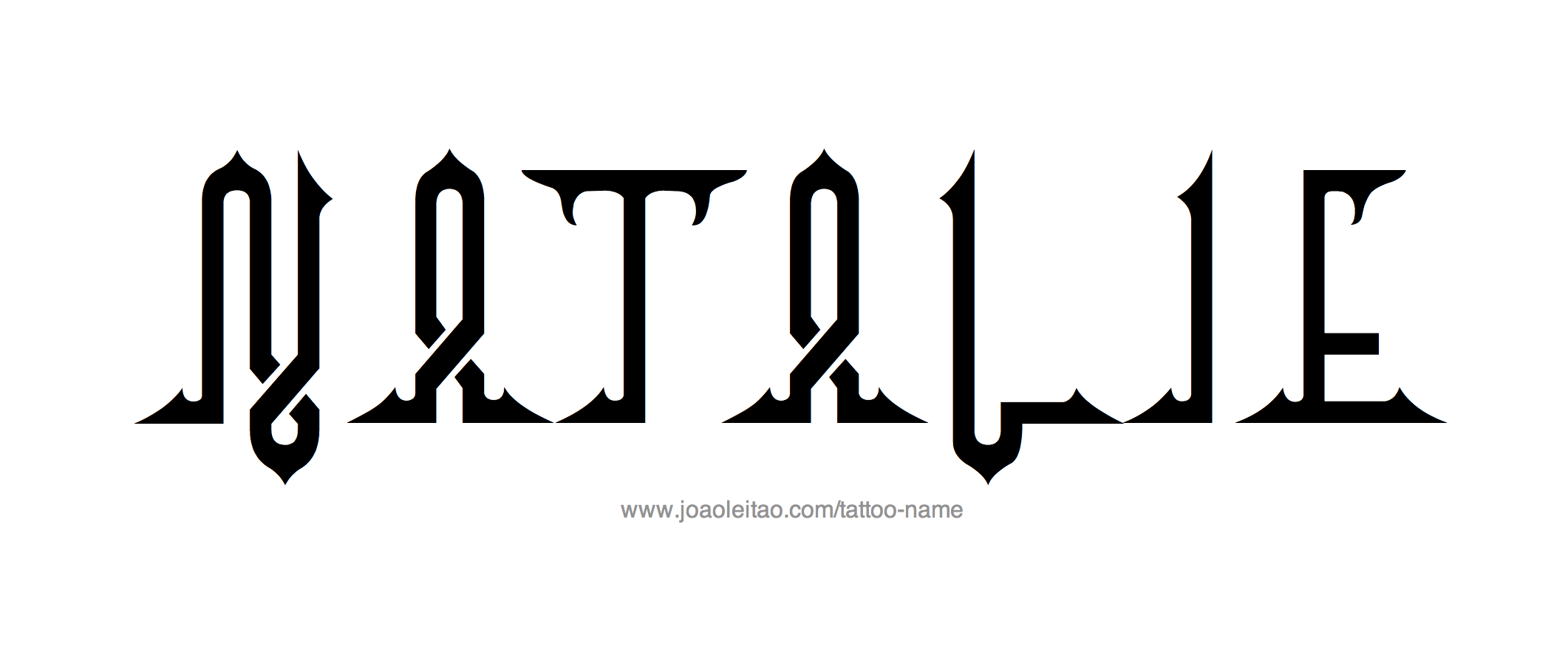 Tattoo Design Name Natalie 