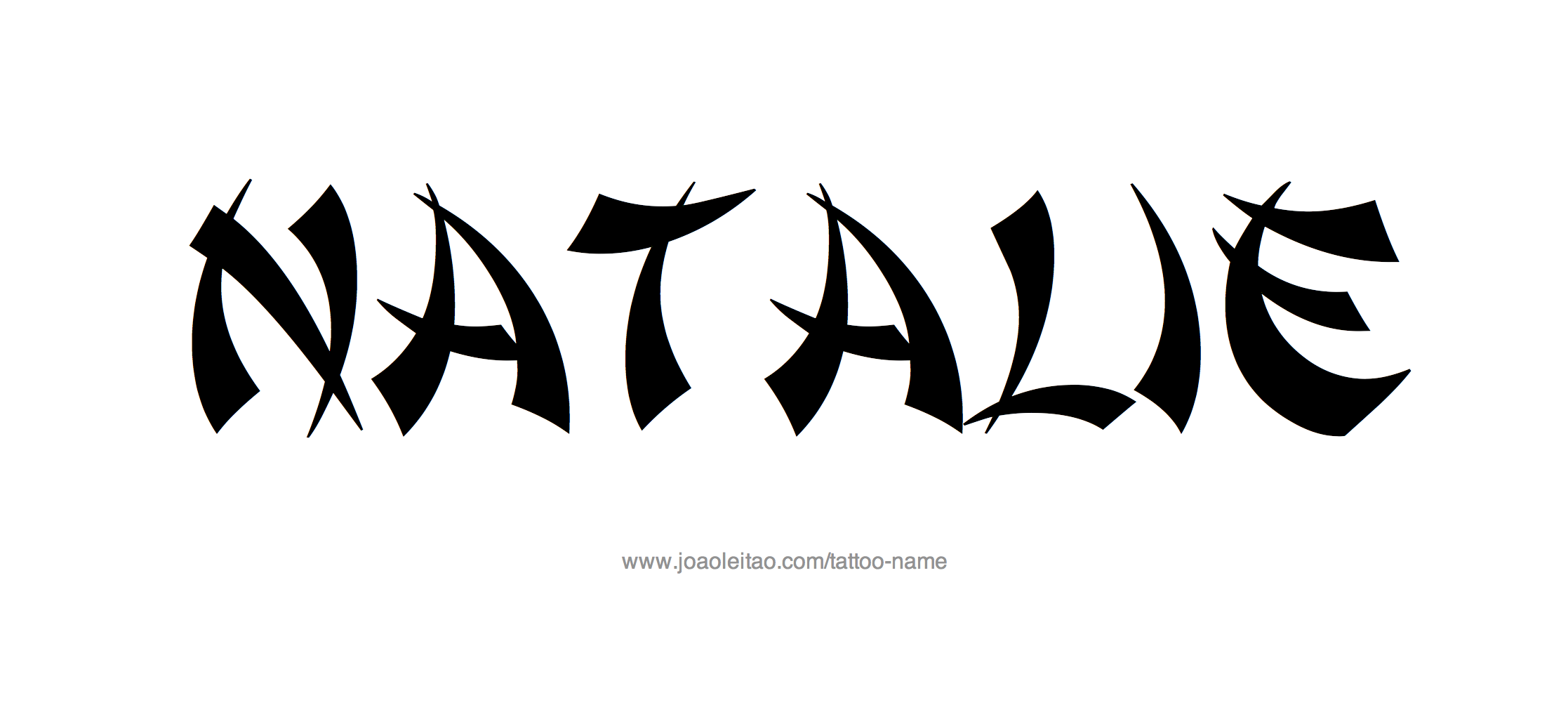 Tattoo Design Name Natalie 