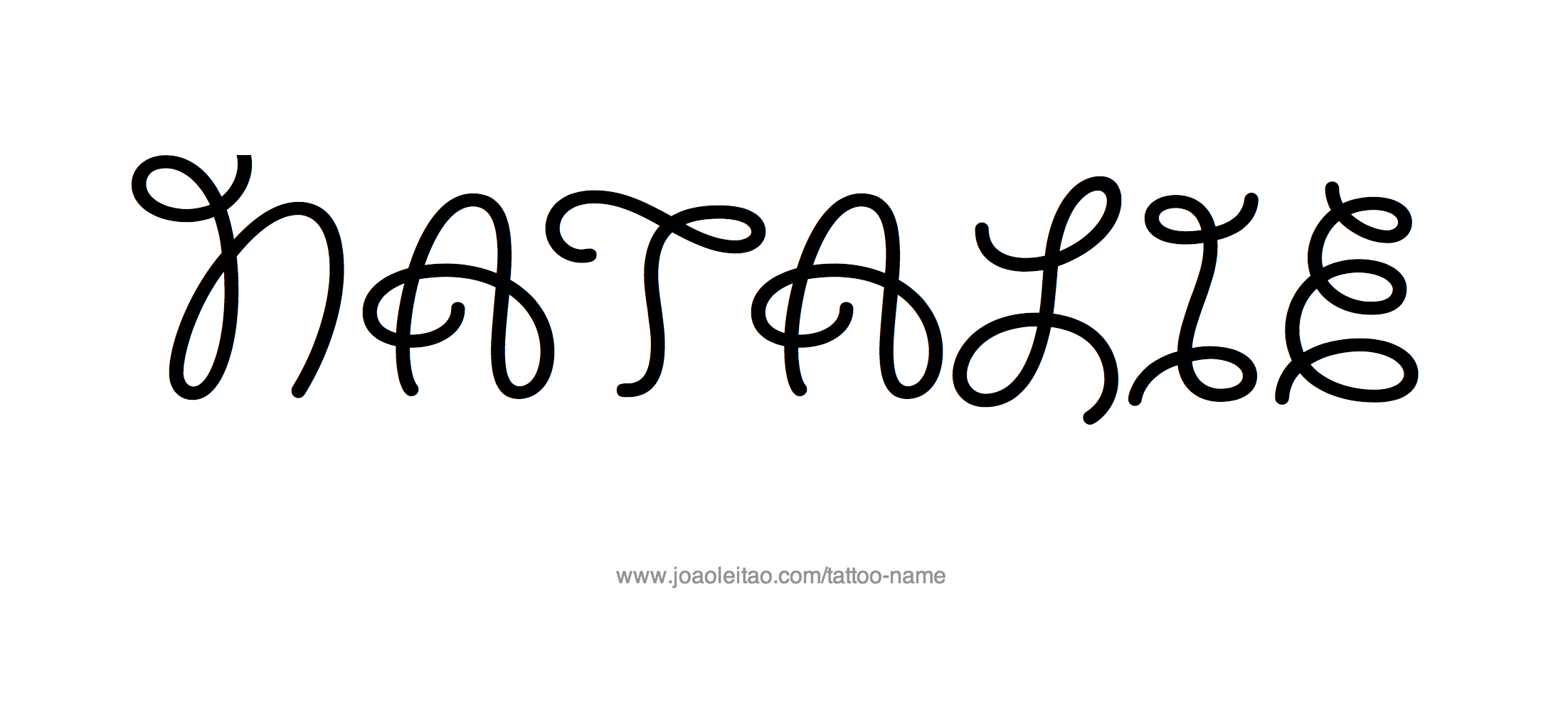 Tattoo Design Name Natalie 