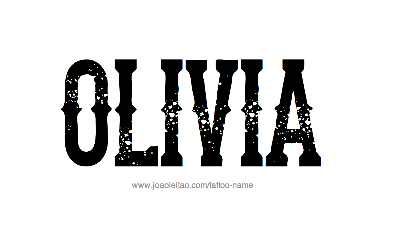 Tattoo Design Name Olivia 