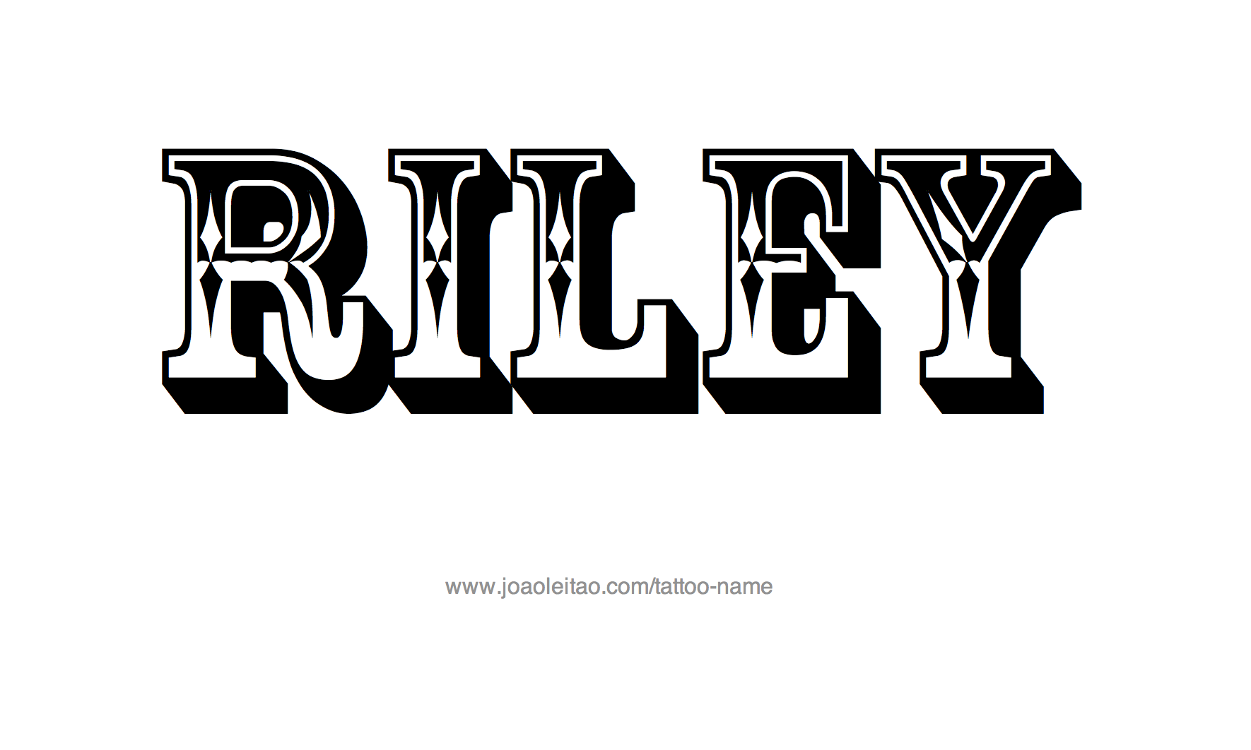 Tattoo Design Name Riley 
