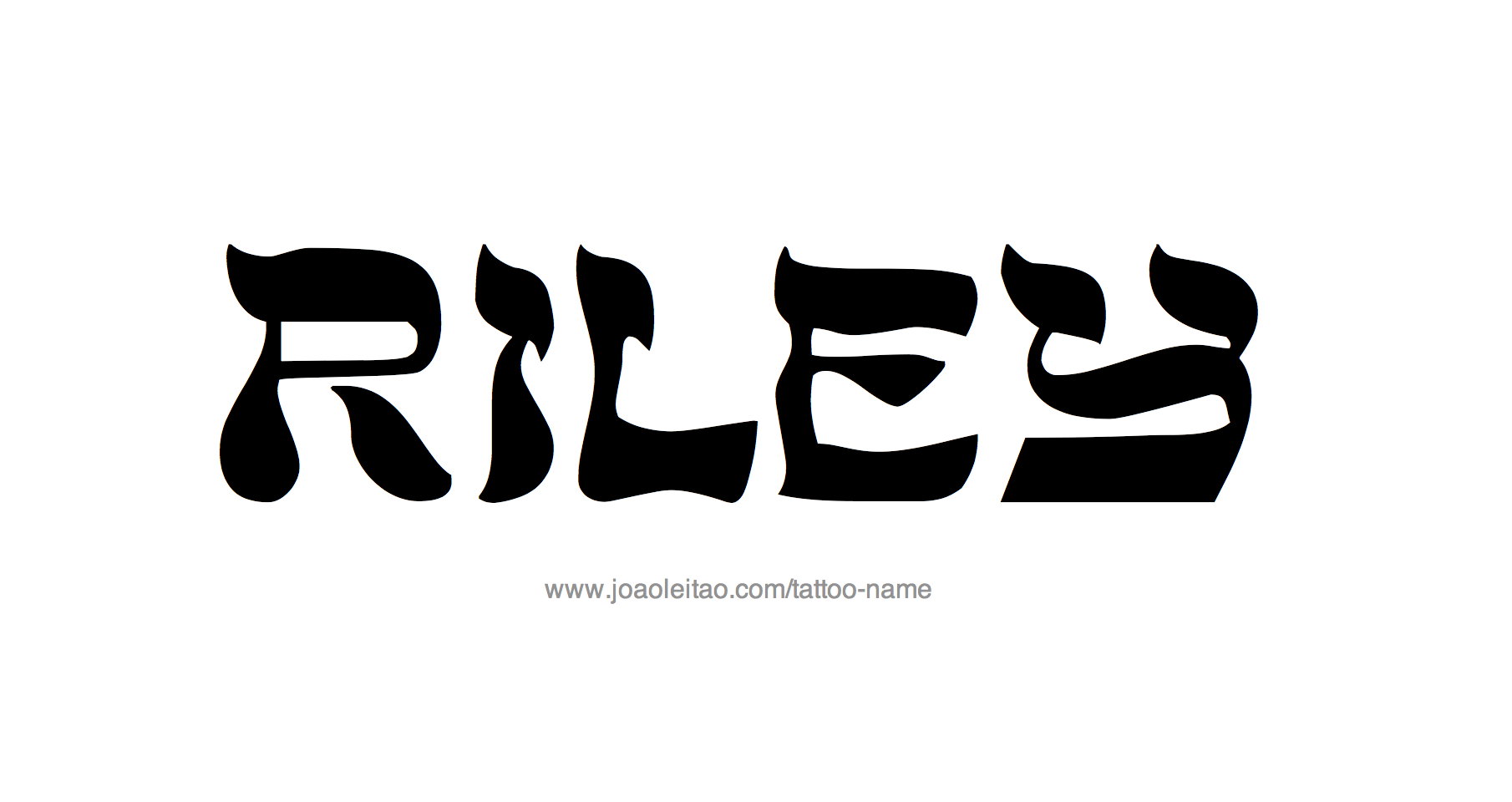 Tattoo Design Name Riley 