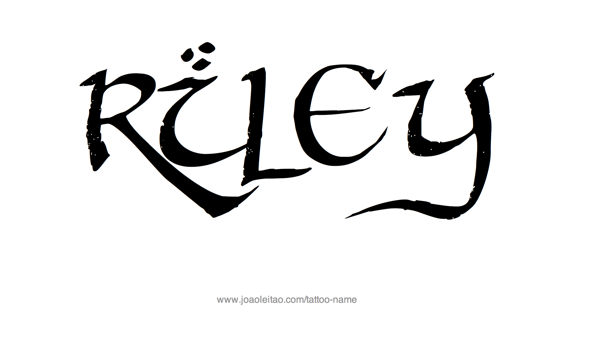 Tattoo Design Name Riley 