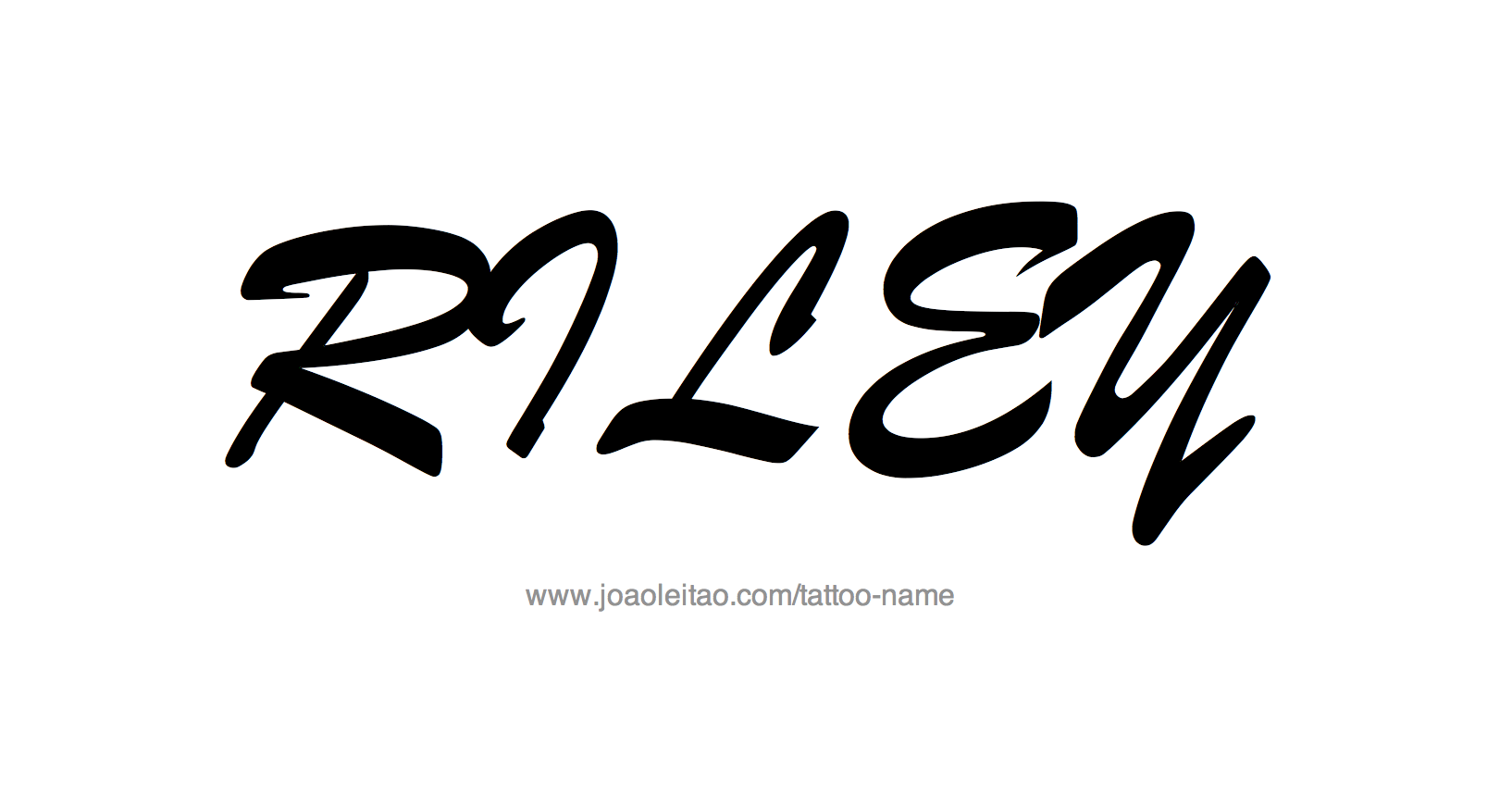 Tattoo Design Name Riley 