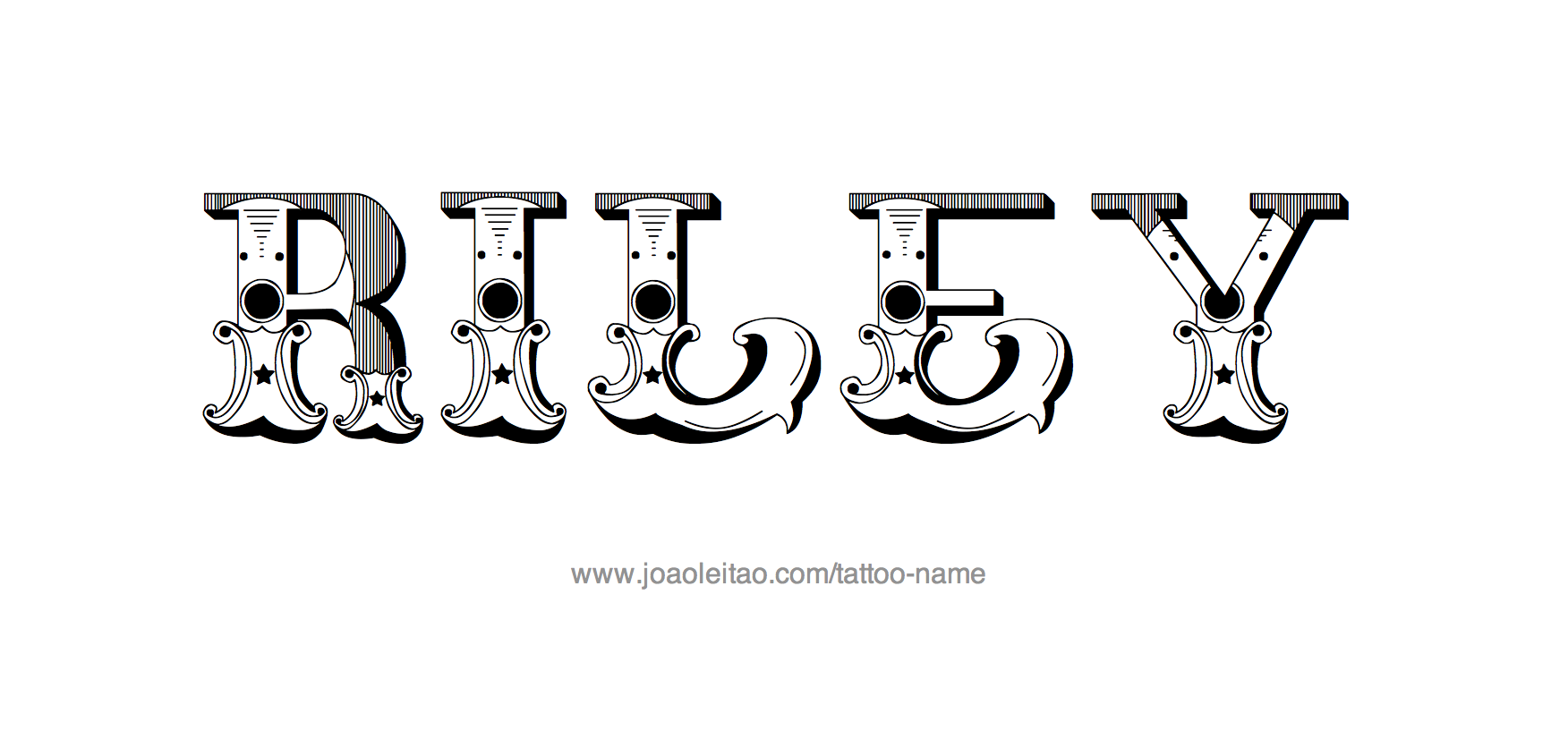 Tattoo Design Name Riley 