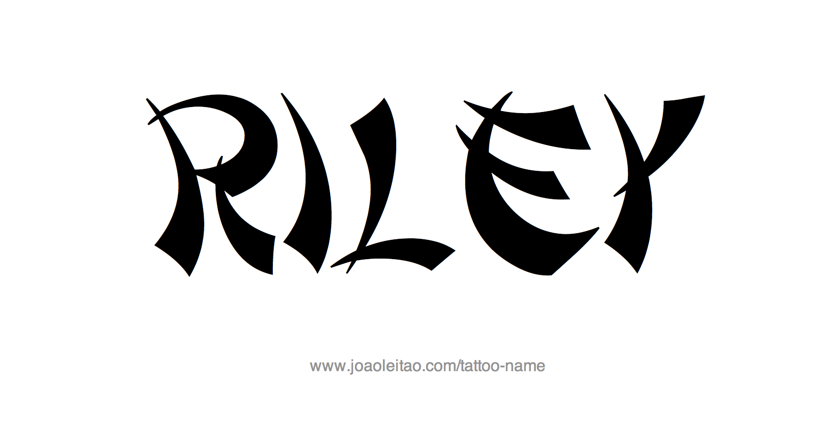 Tattoo Design Name Riley 