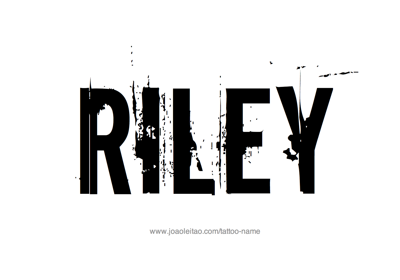 Tattoo Design Name Riley 