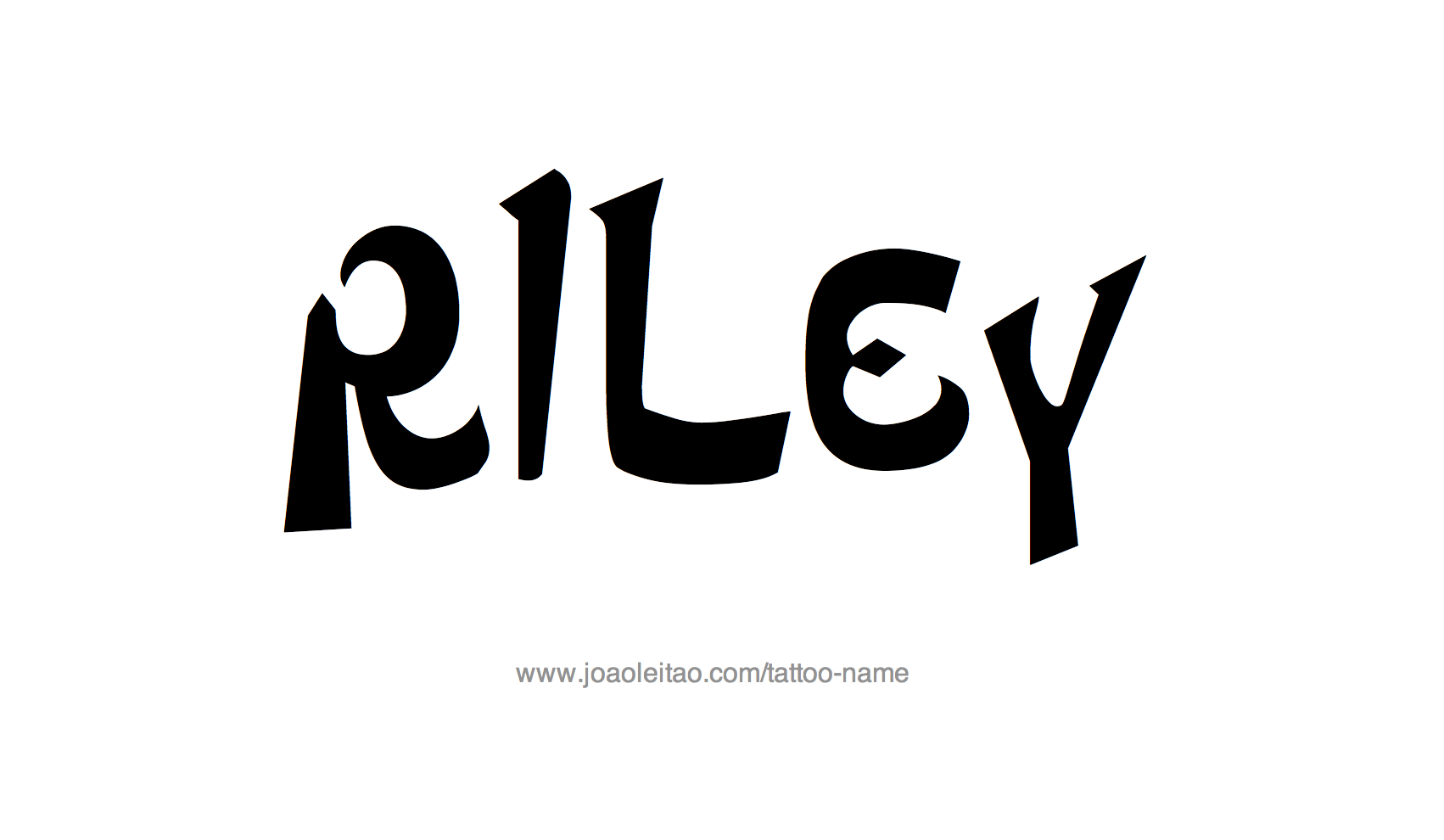 Tattoo Design Name Riley 