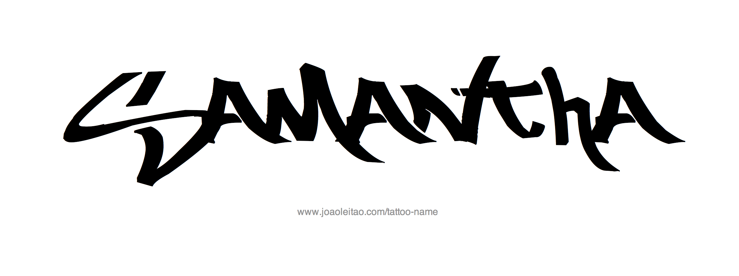 Tattoo Design Name Samantha 