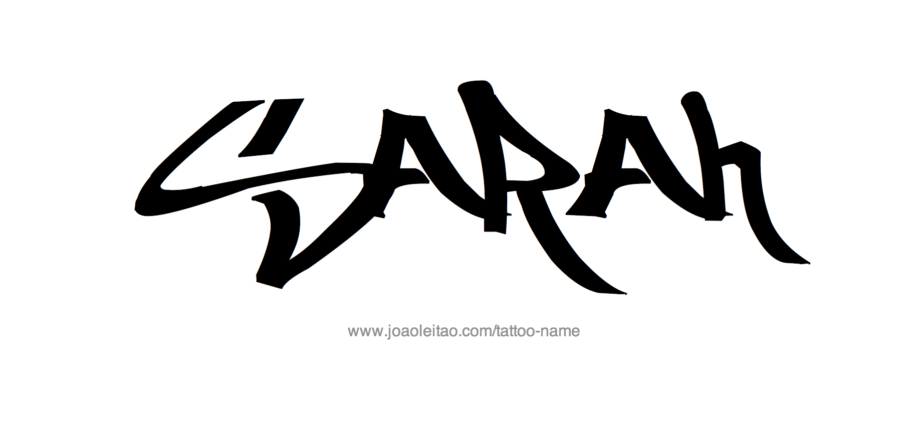 Tattoo Design Name Sarah 