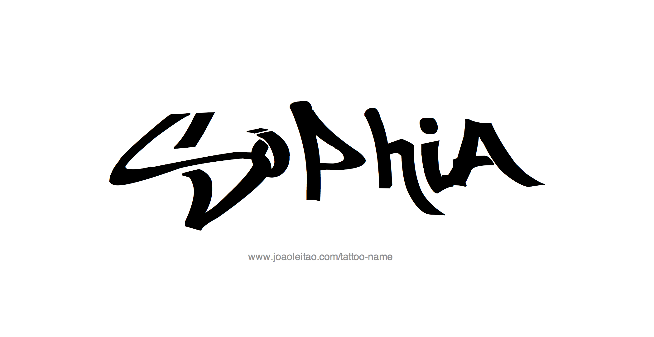 Tattoo Design Name Sophia 