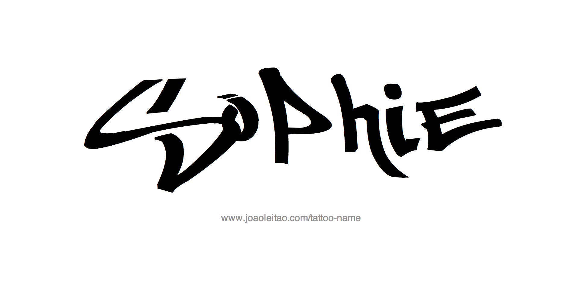 Tattoo Design Name Sophie 