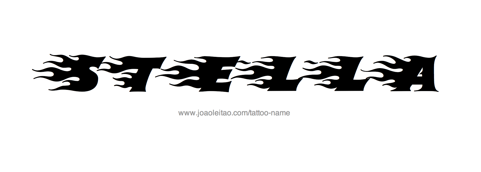 Tattoo Design Name Stella 