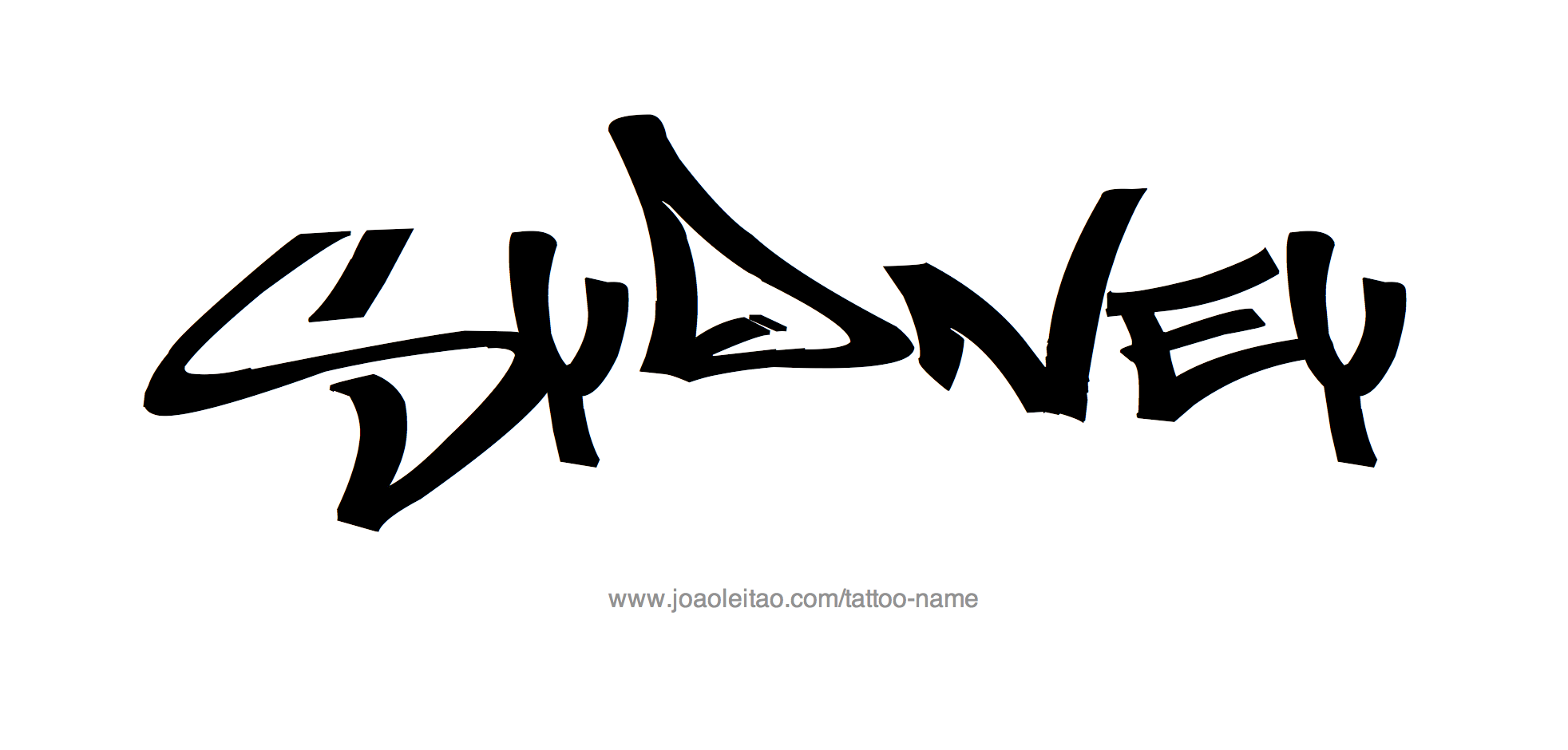 Tattoo Design Name Sydney 