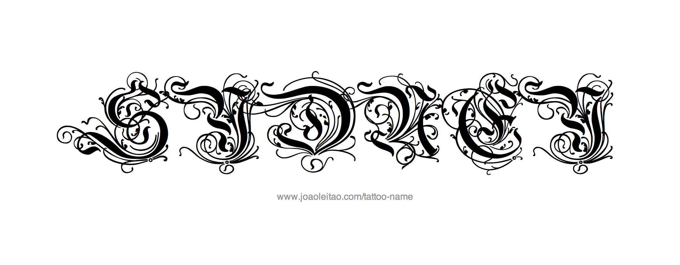 Tattoo Design Name Sydney 