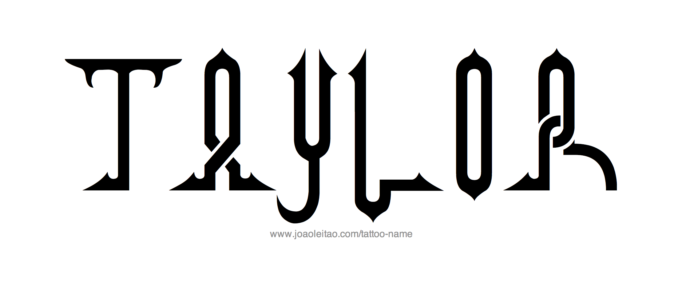 Tattoo Design Name Taylor 