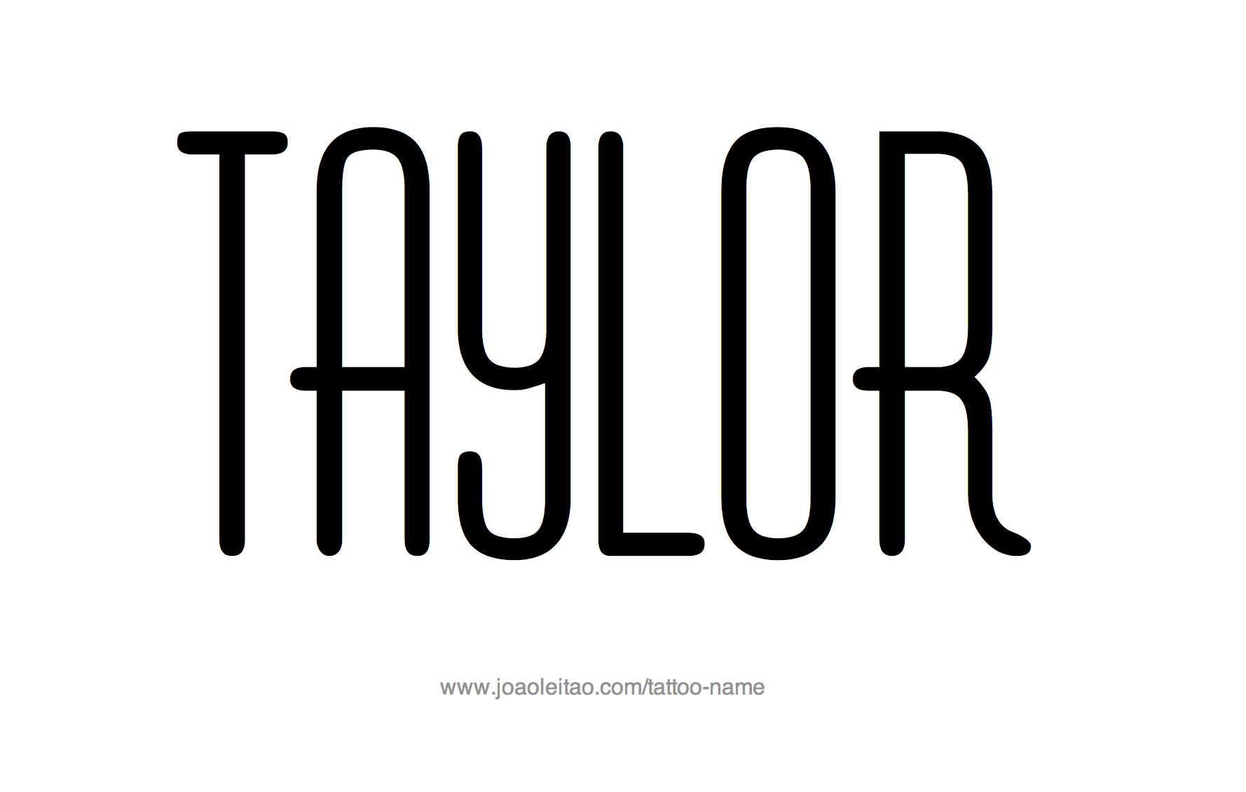 Tattoo Design Name Taylor 