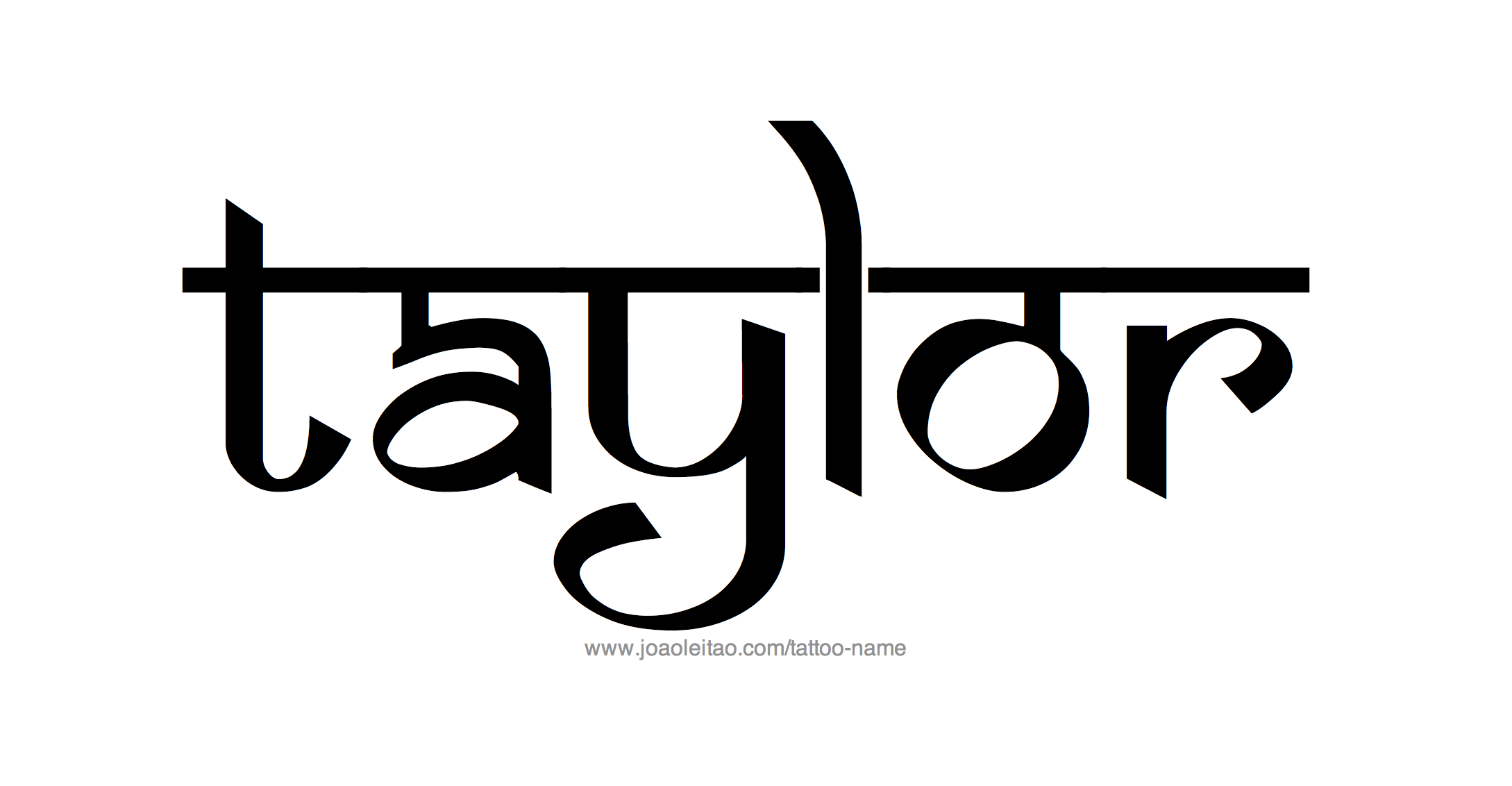 Tattoo Design Name Taylor 