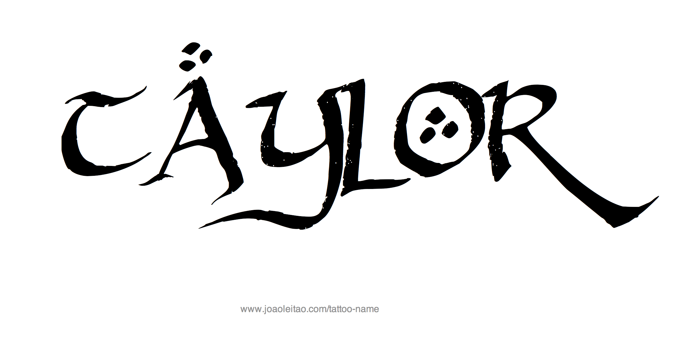 Tattoo Design Name Taylor 