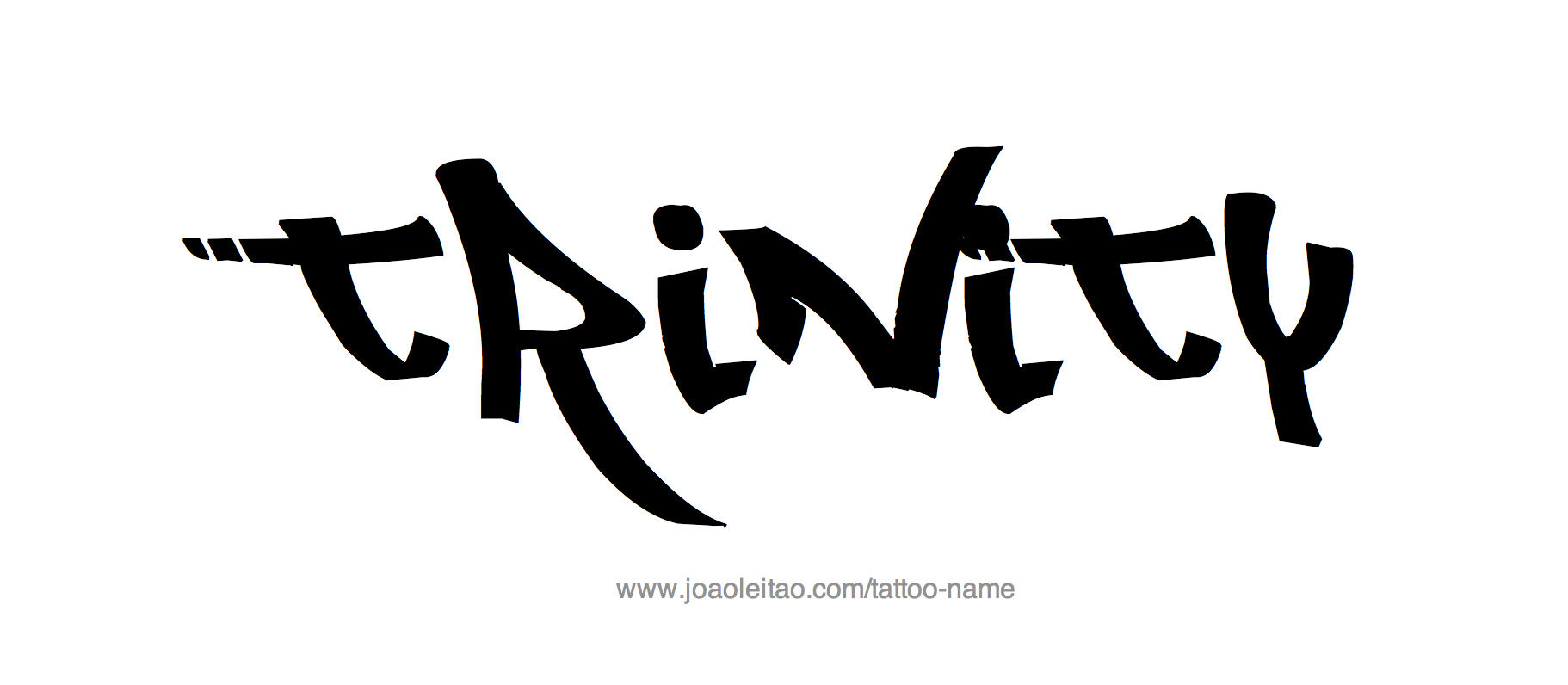 Tattoo Design Name Trinity 