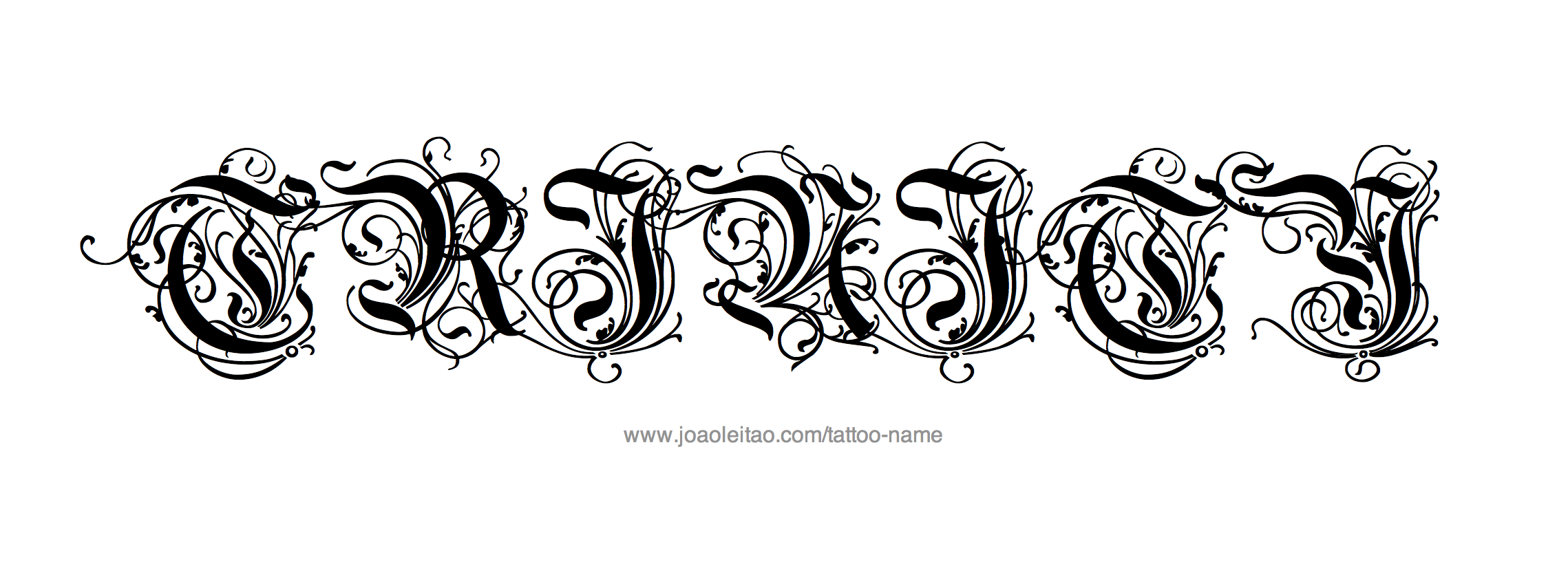 Tattoo Design Name Trinity 