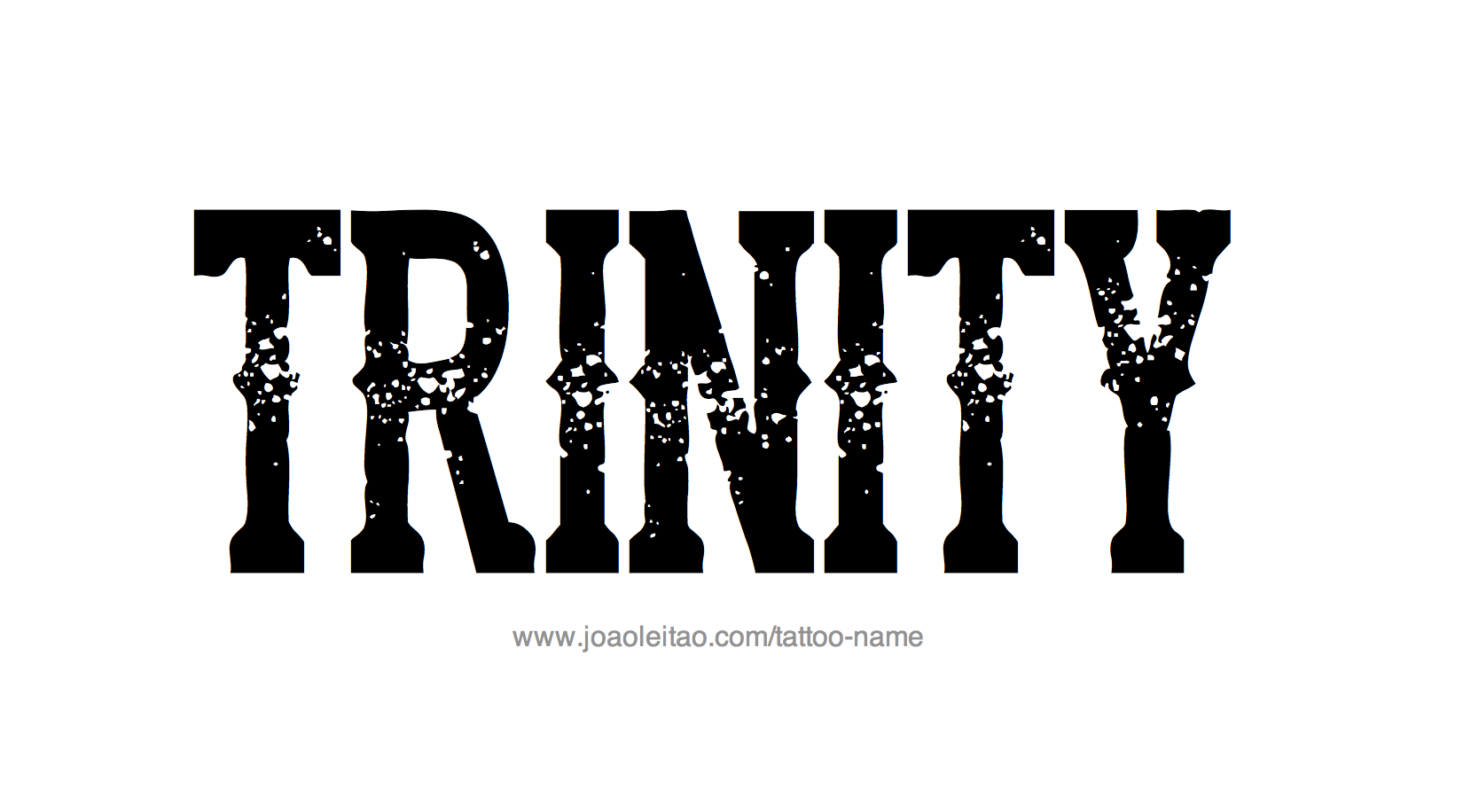 Tattoo Design Name Trinity 