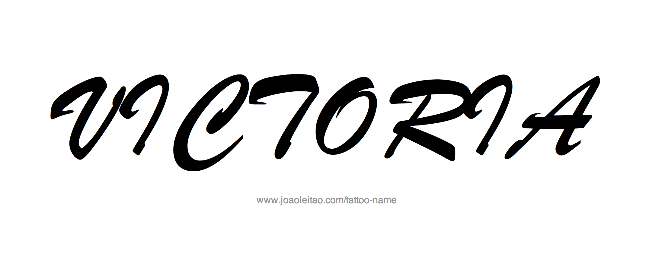 Tattoo Design Name Victoria 