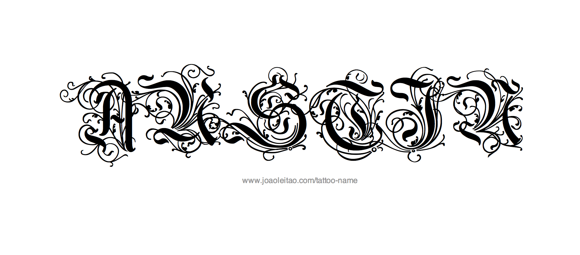 Tattoo Design Name Austin