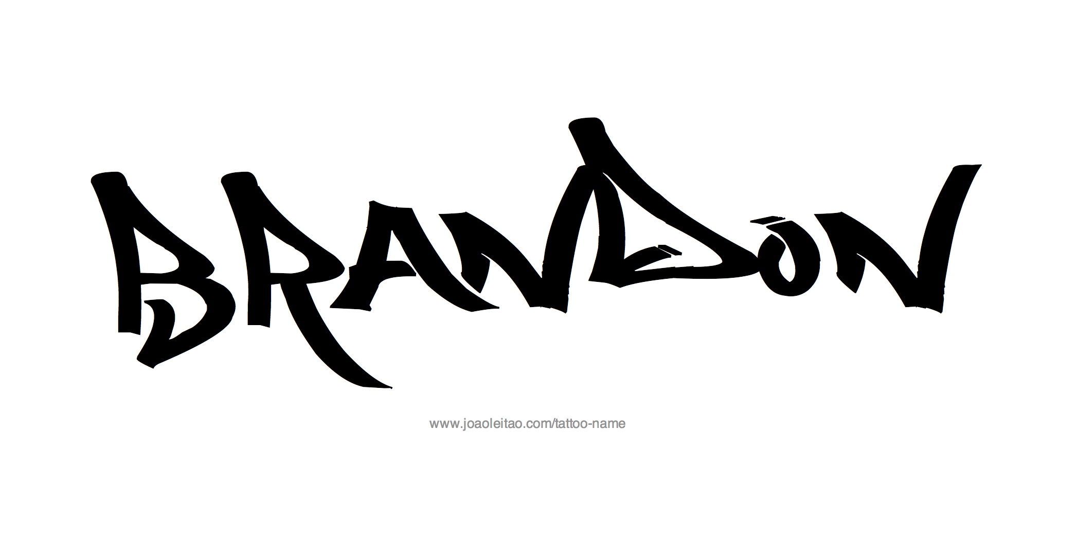 Tattoo Design Name Brandon