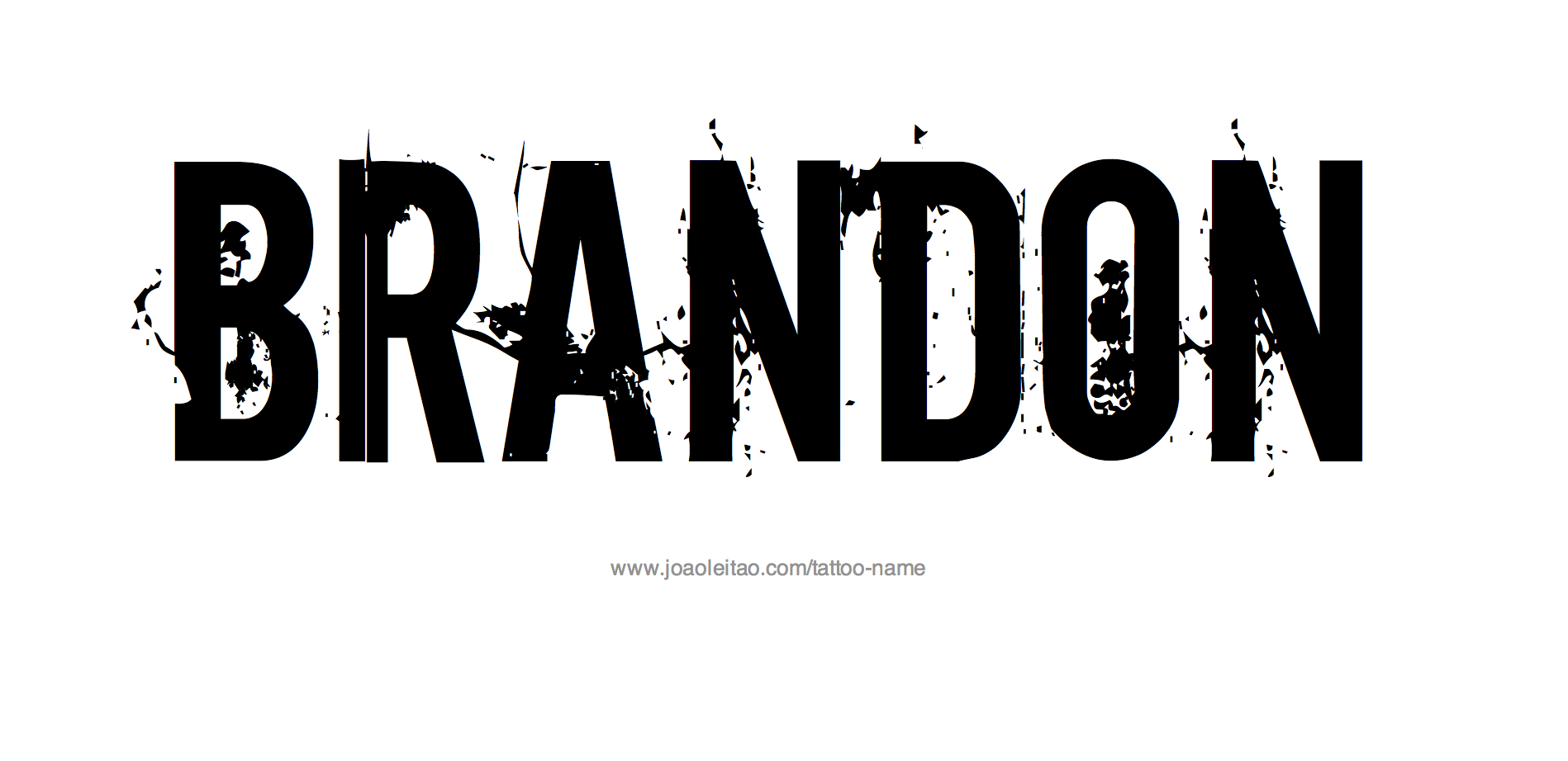 Tattoo Design Name Brandon